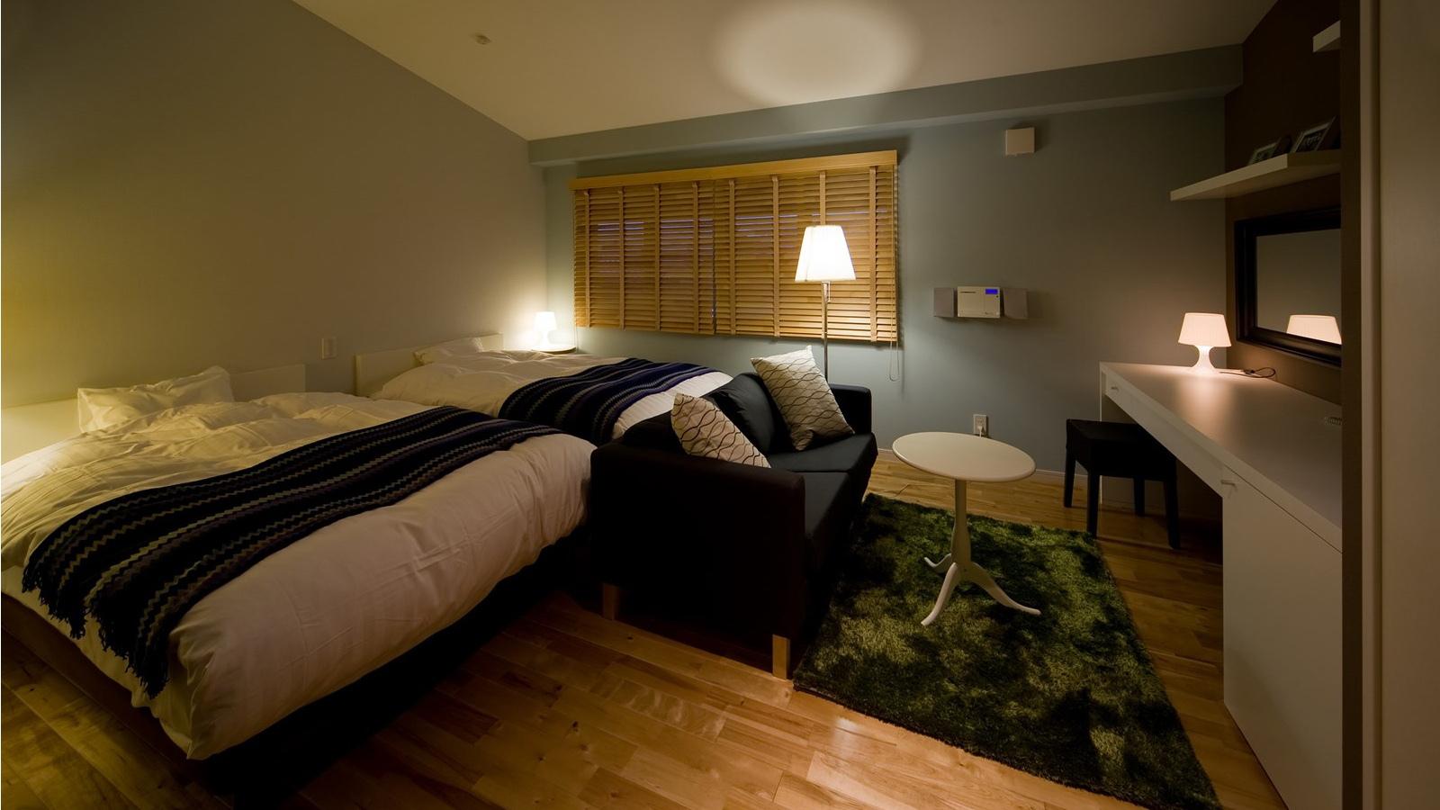 Room, Twin Beds, Main Building