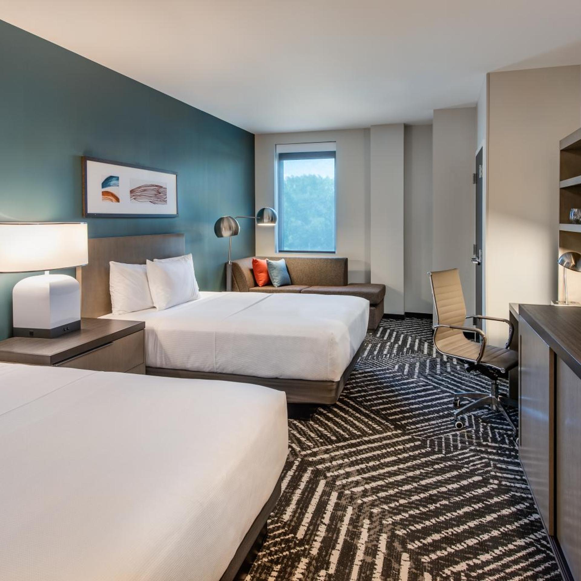 Room, 2 Queen Beds, Den, Accessible