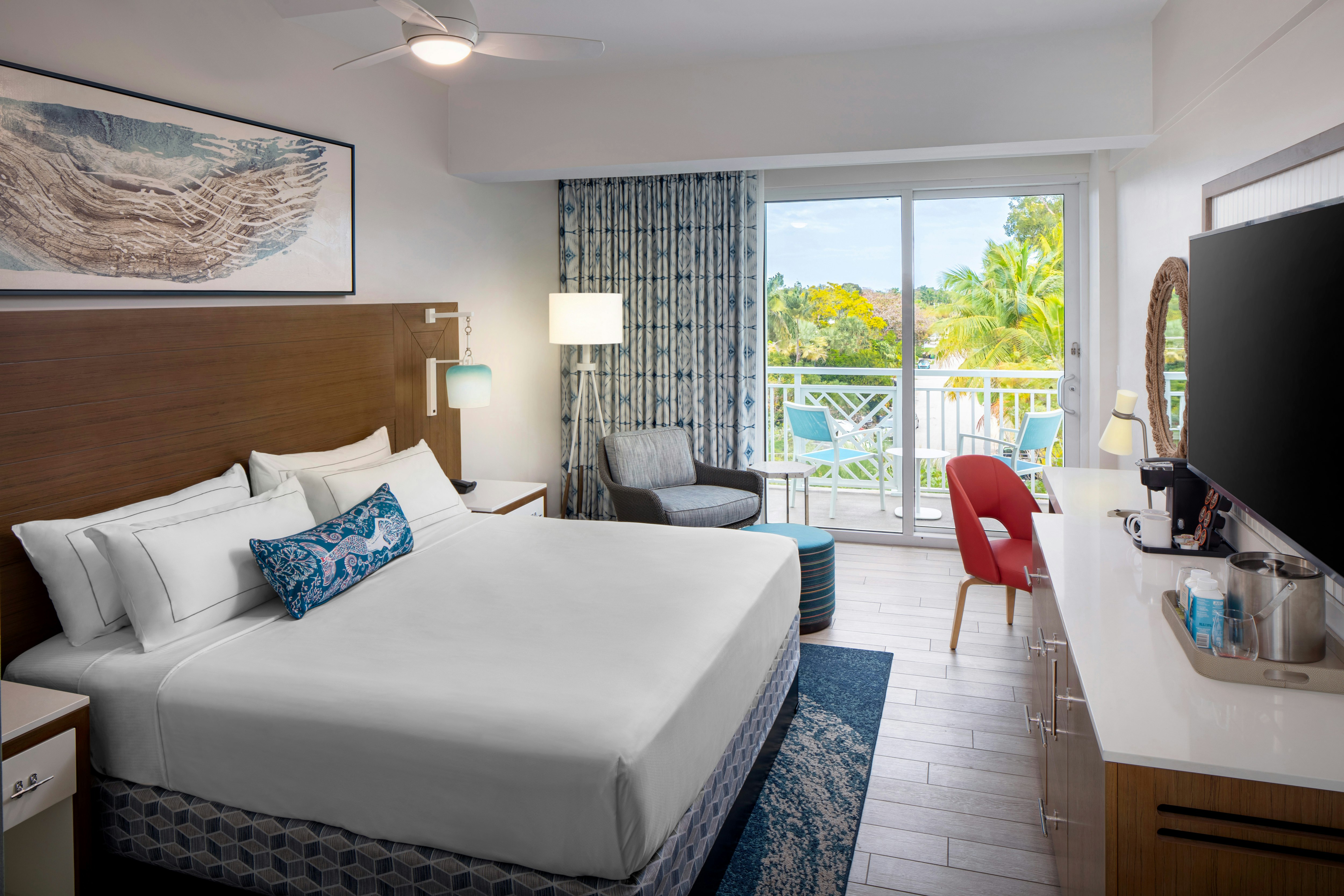 Room, King Bed, Key West View