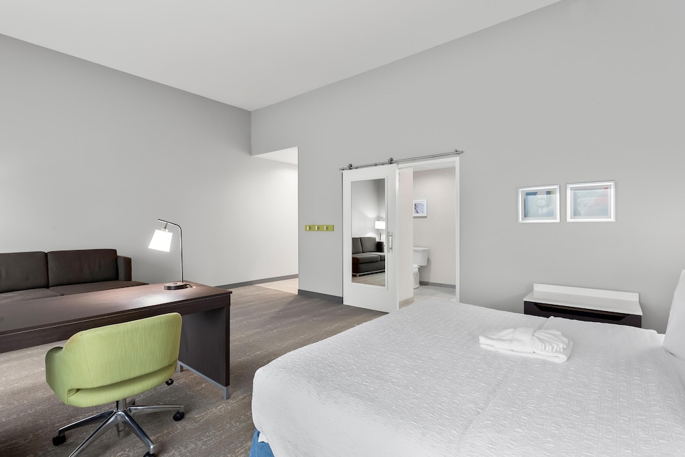 Studio, King Bed, Sofa, Accessible, Hampton Inn Huntley Chicago 4/8