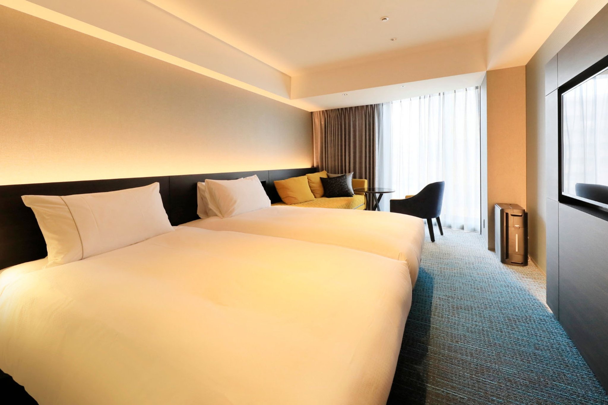 Moderate, Single, Twin Beds
