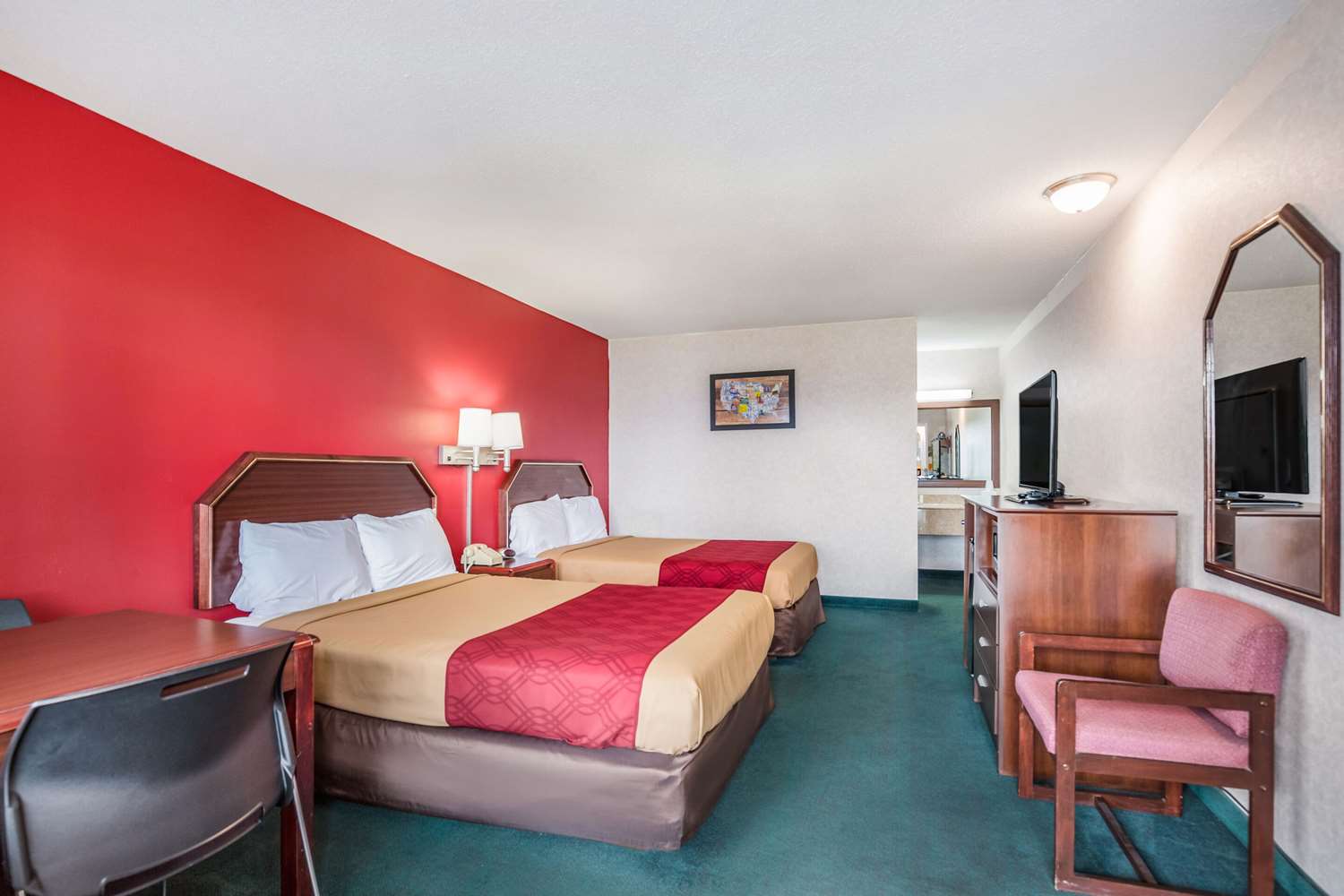 ROOM, 2 DOUBLE BEDS, SMOKING