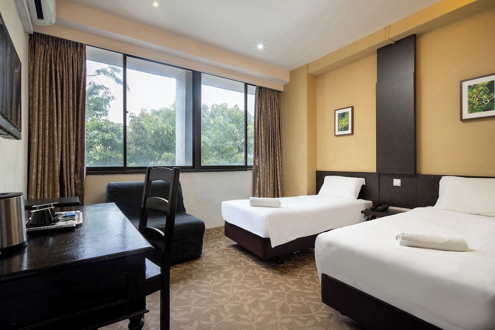 غرفة ثلاثية بثلاثة أسرّة بإطلالة على المدينة، The Quay Hotel Little India 5/10