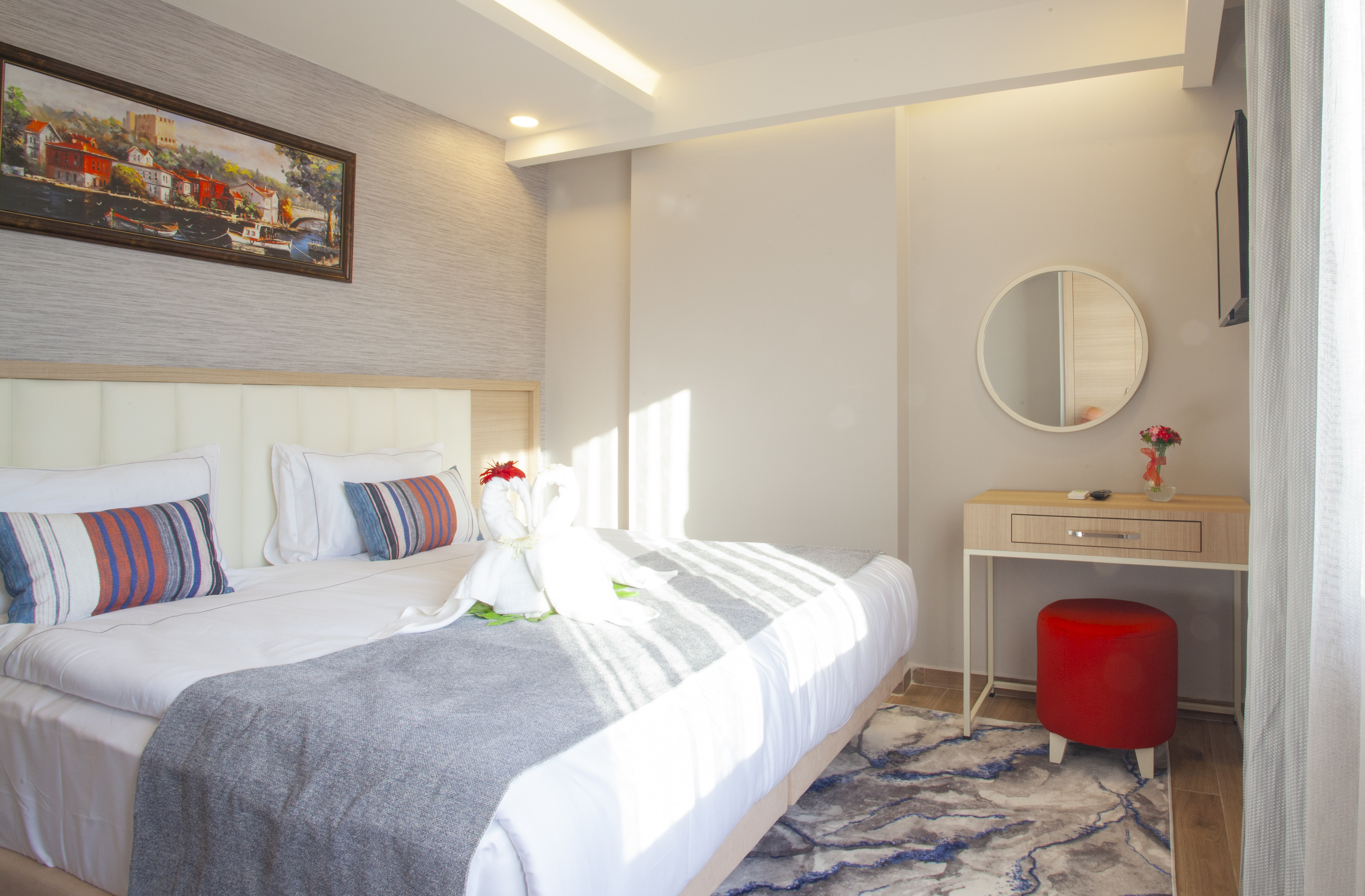 غرفة ديلوكس عائلية رباعية، Old Town Point Hotel & Spa Antalya 3/10