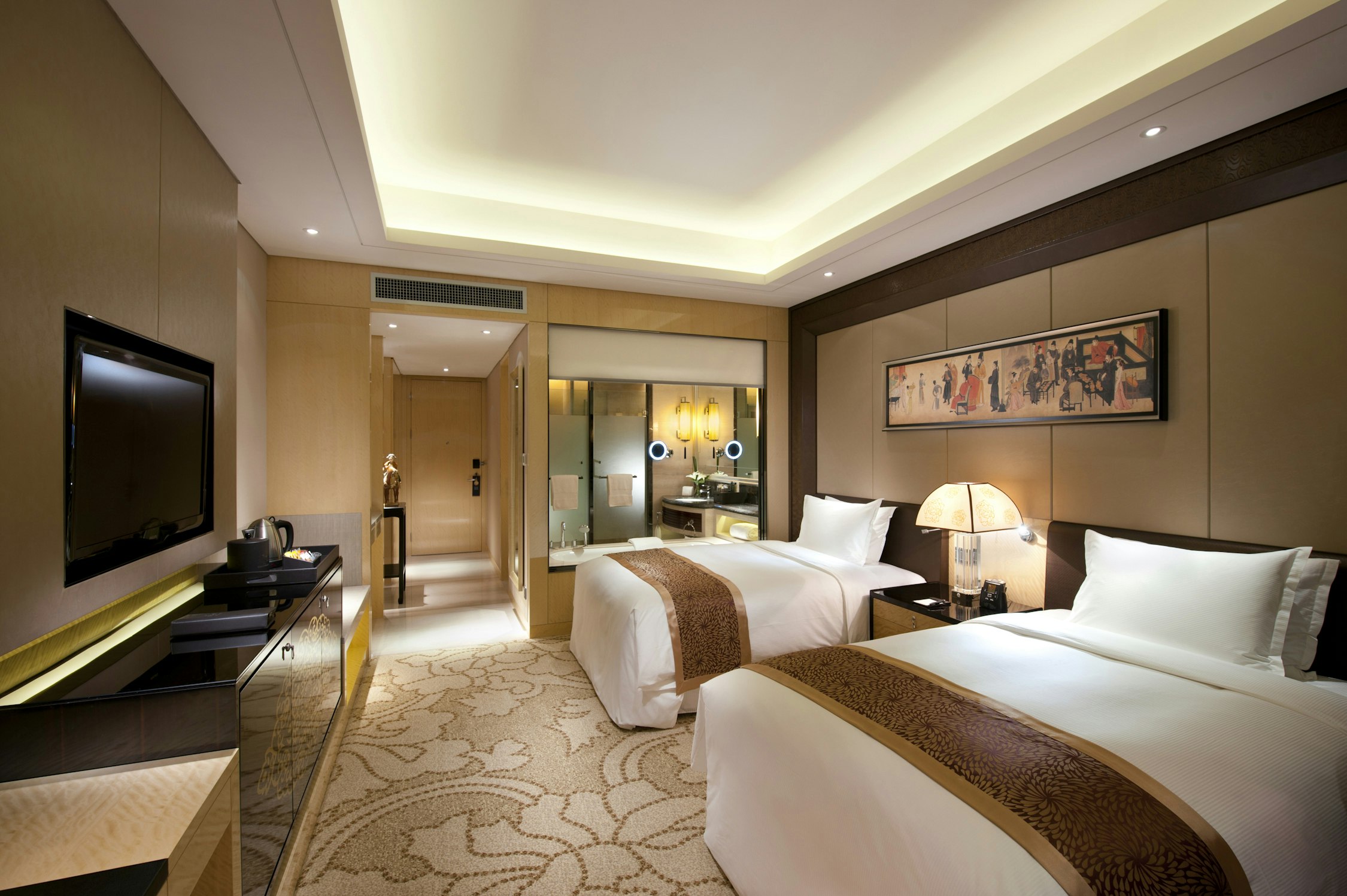 DELUXE, TWIN BEDS