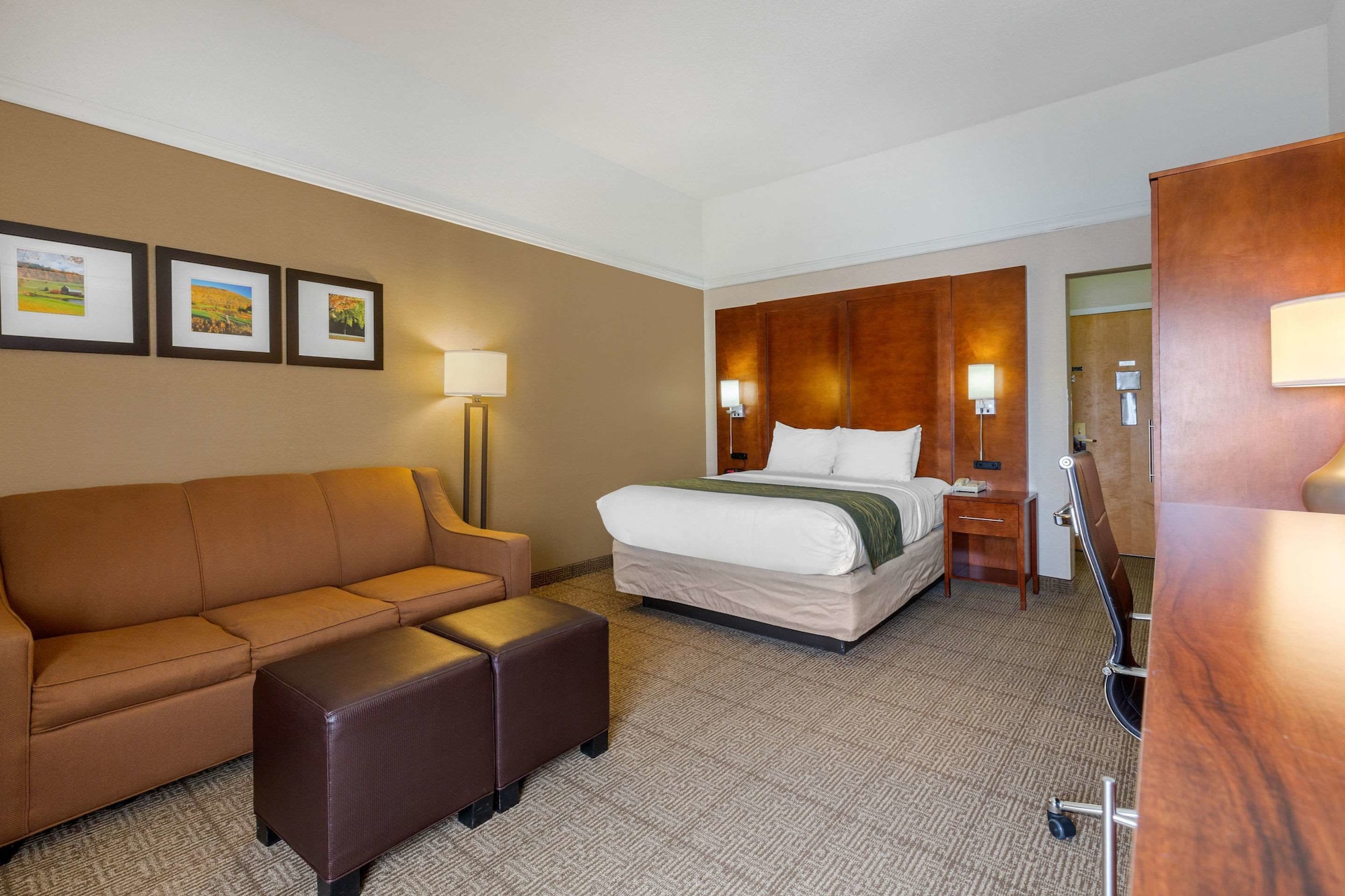 Standard, Queen Bed, Sofa