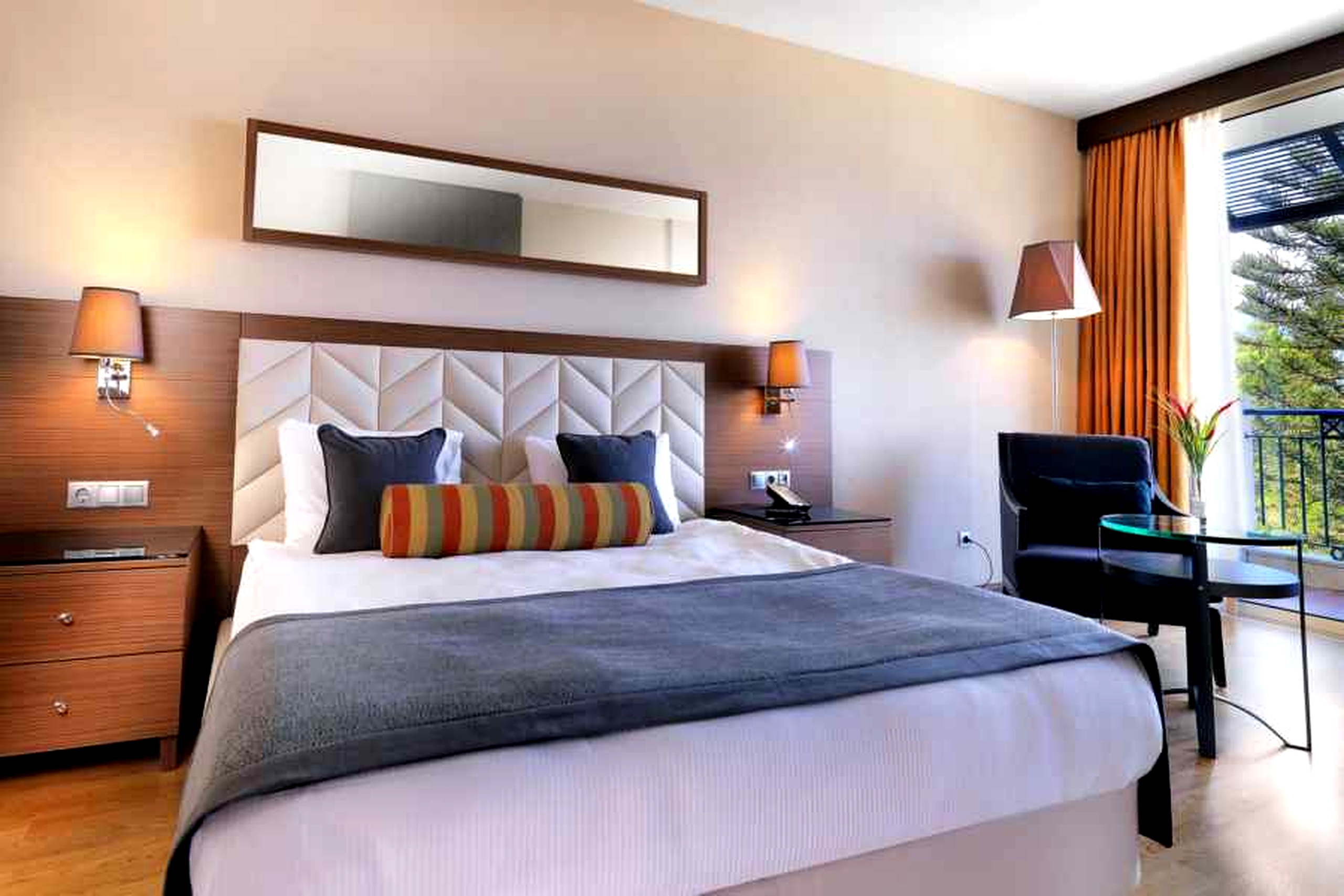 Room, Double Bed, Land View