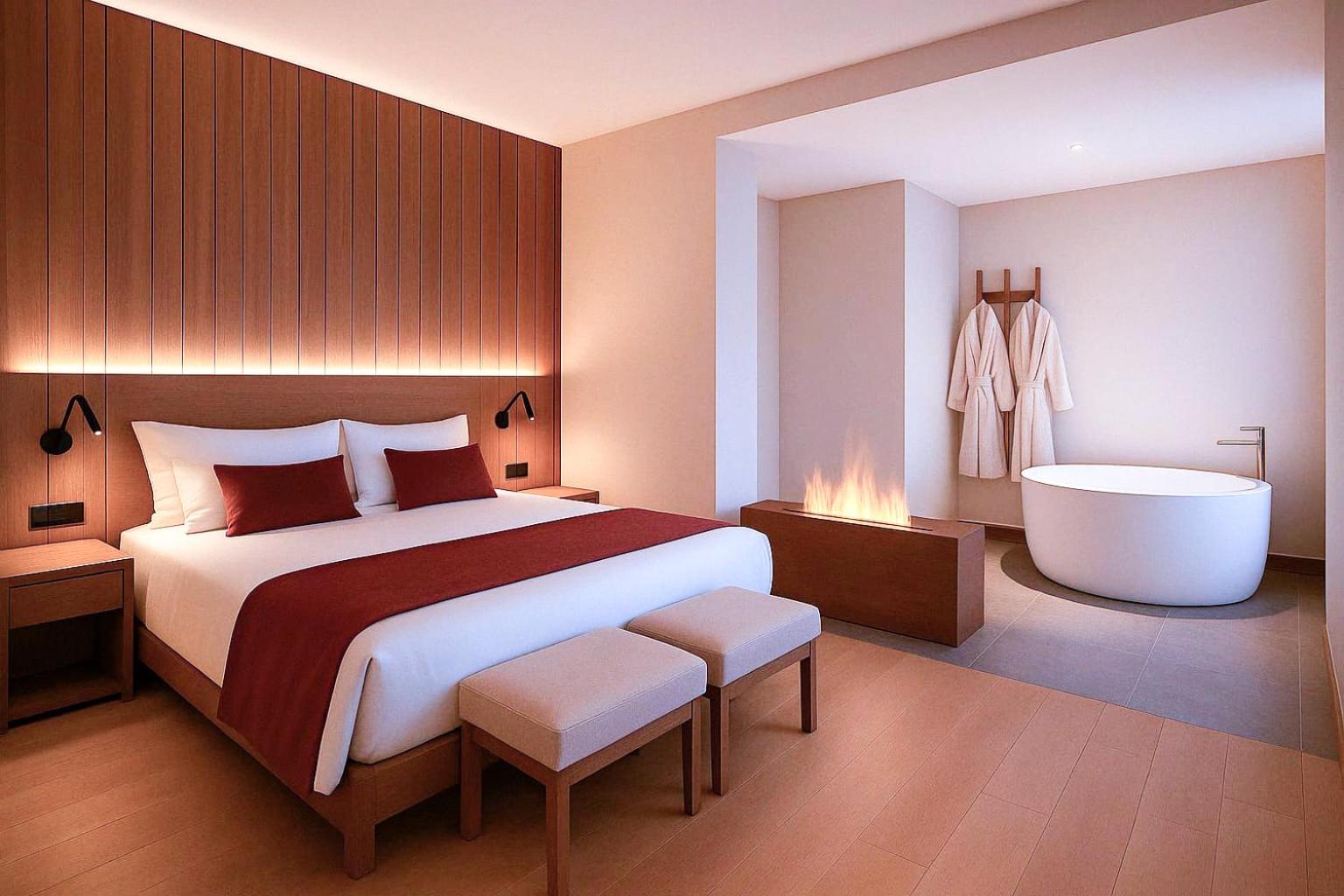 Master, Suite, Jetted Tub