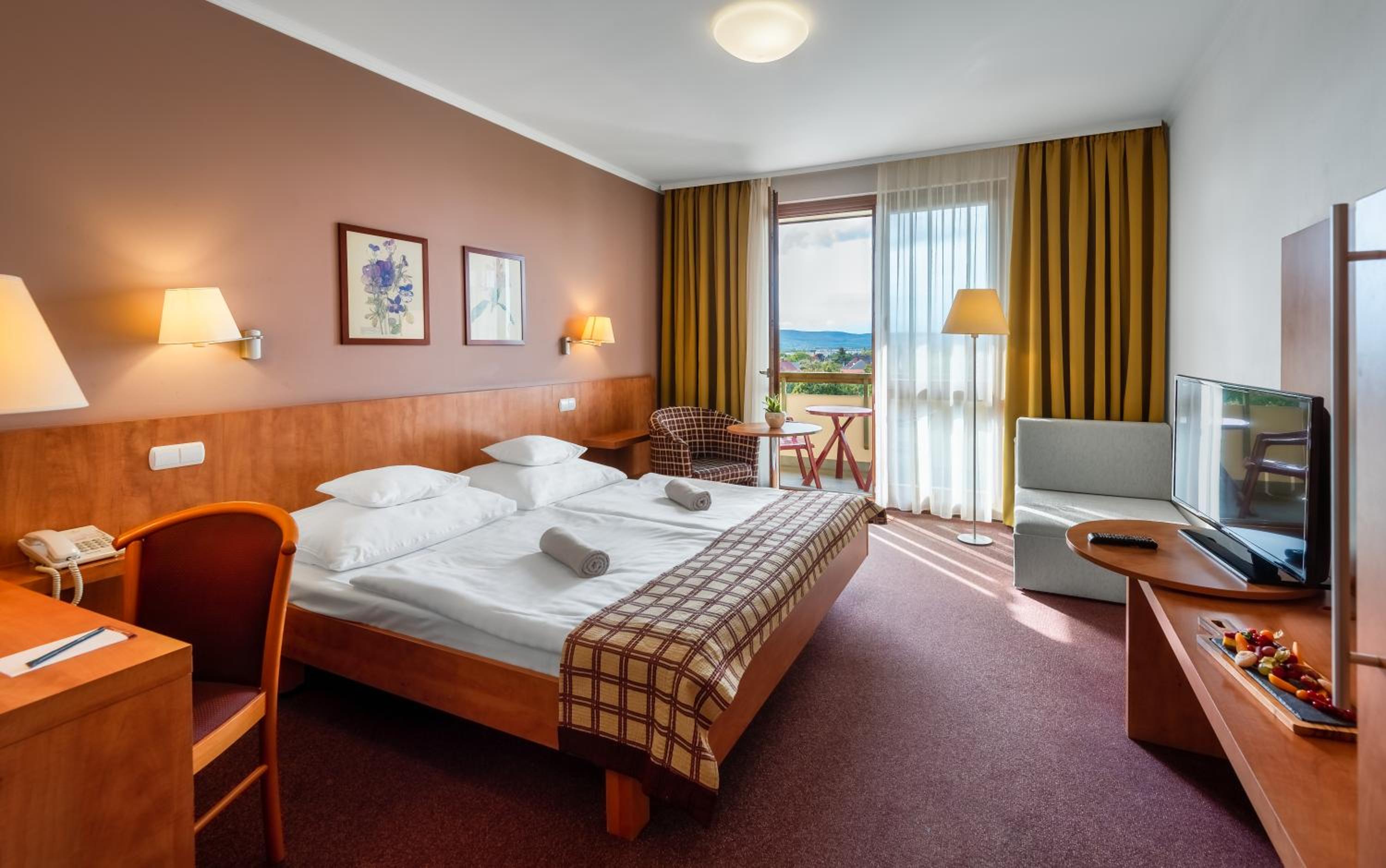 غرفة ثلاثية بشرفة، Hunguest Hotel Pelion 3/6