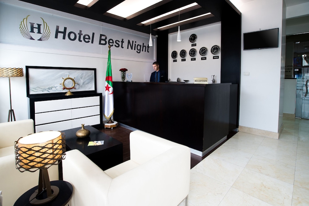 Lobby at Best Night Hotel, ALGIERS