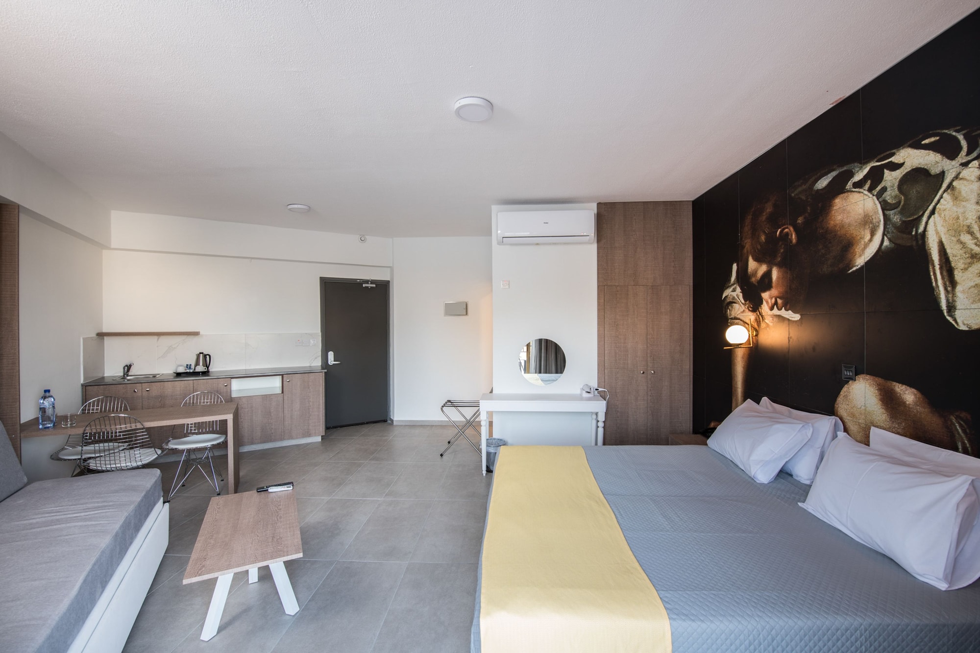 Economy, Studio, Twin Beds, Sofa, Narcissos Waterpark Resort 2/4