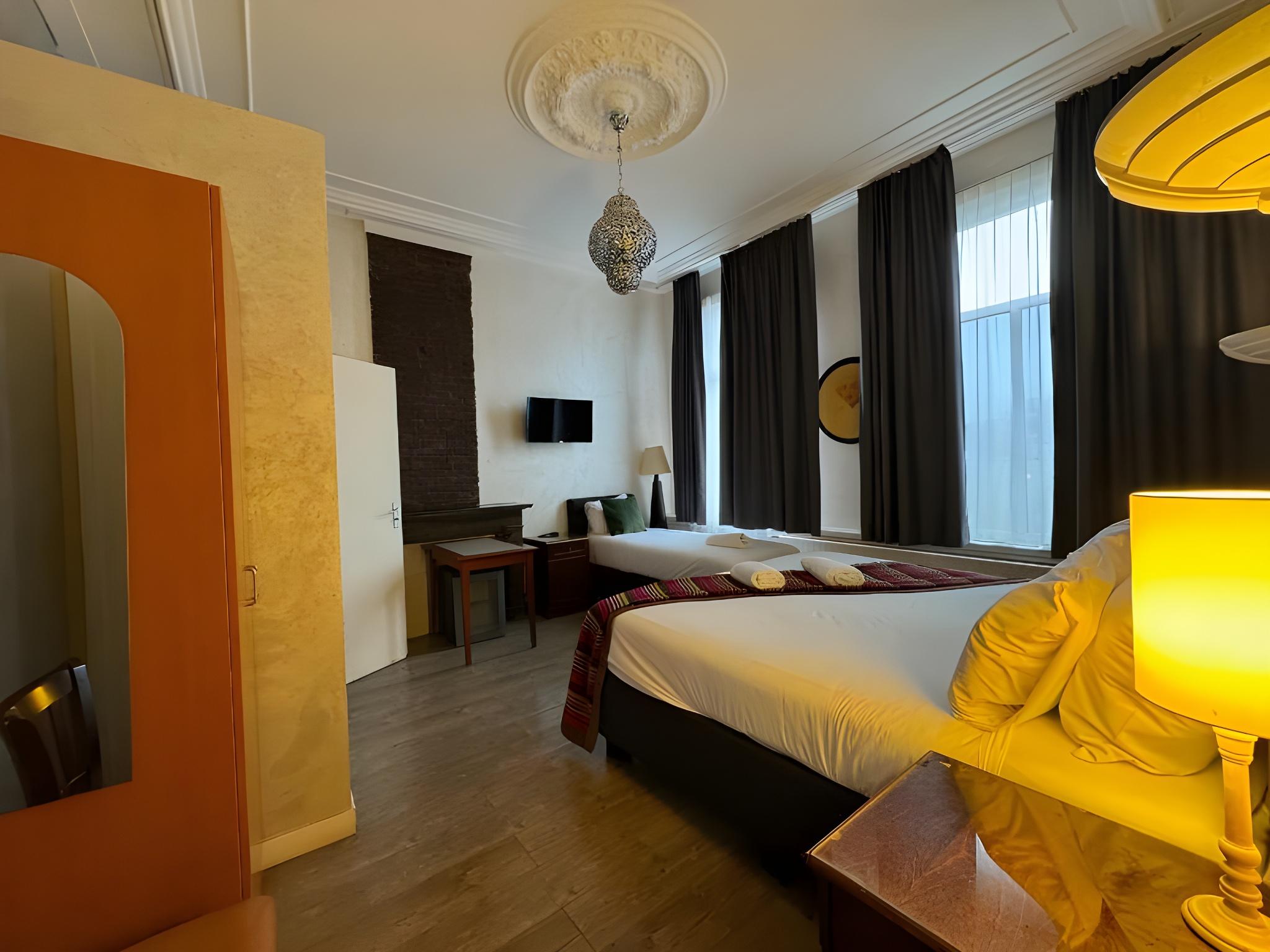 Room, Triple, Double Bed, Balcony