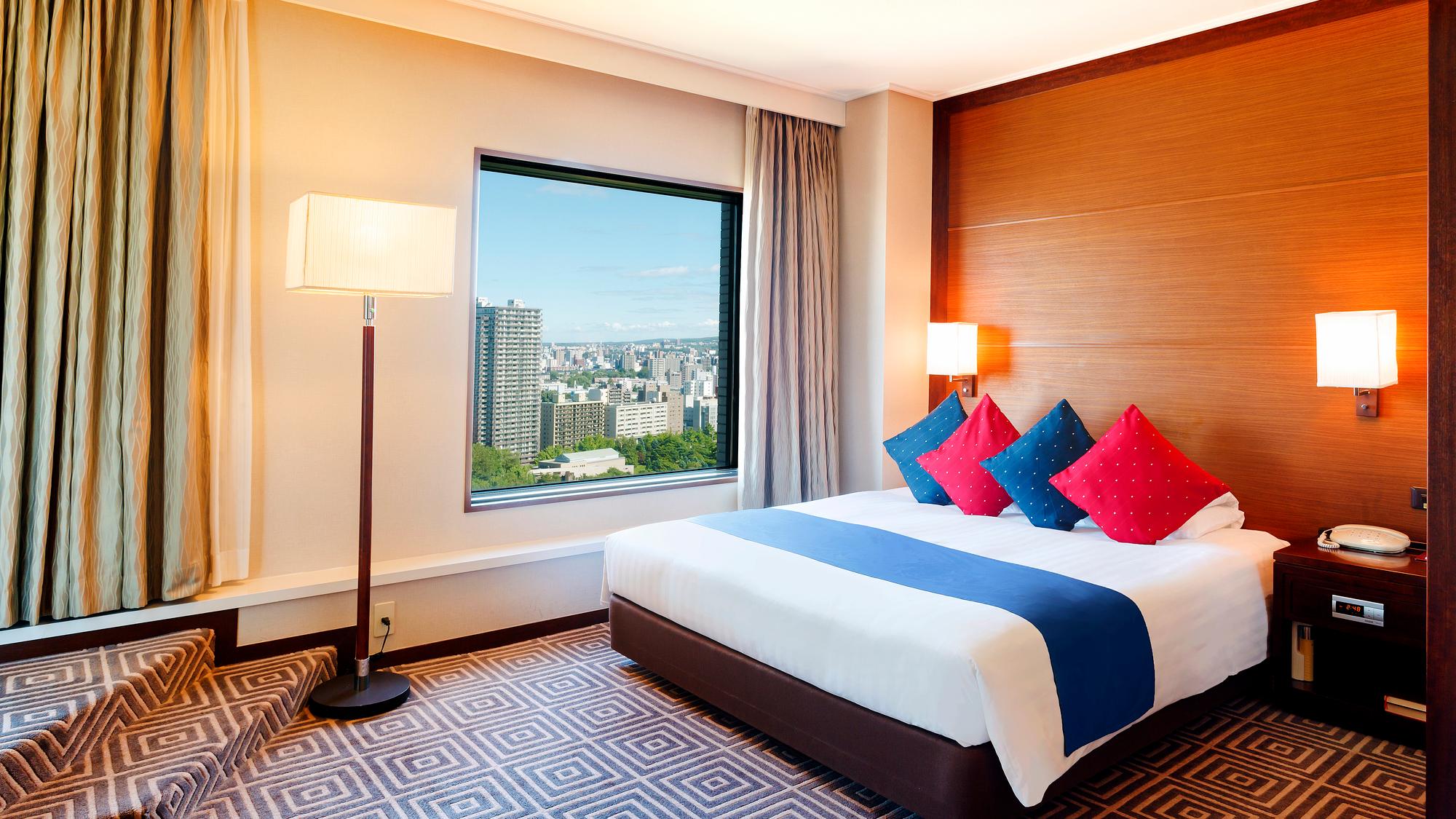 Premier, Premium, Double Bed, Night View