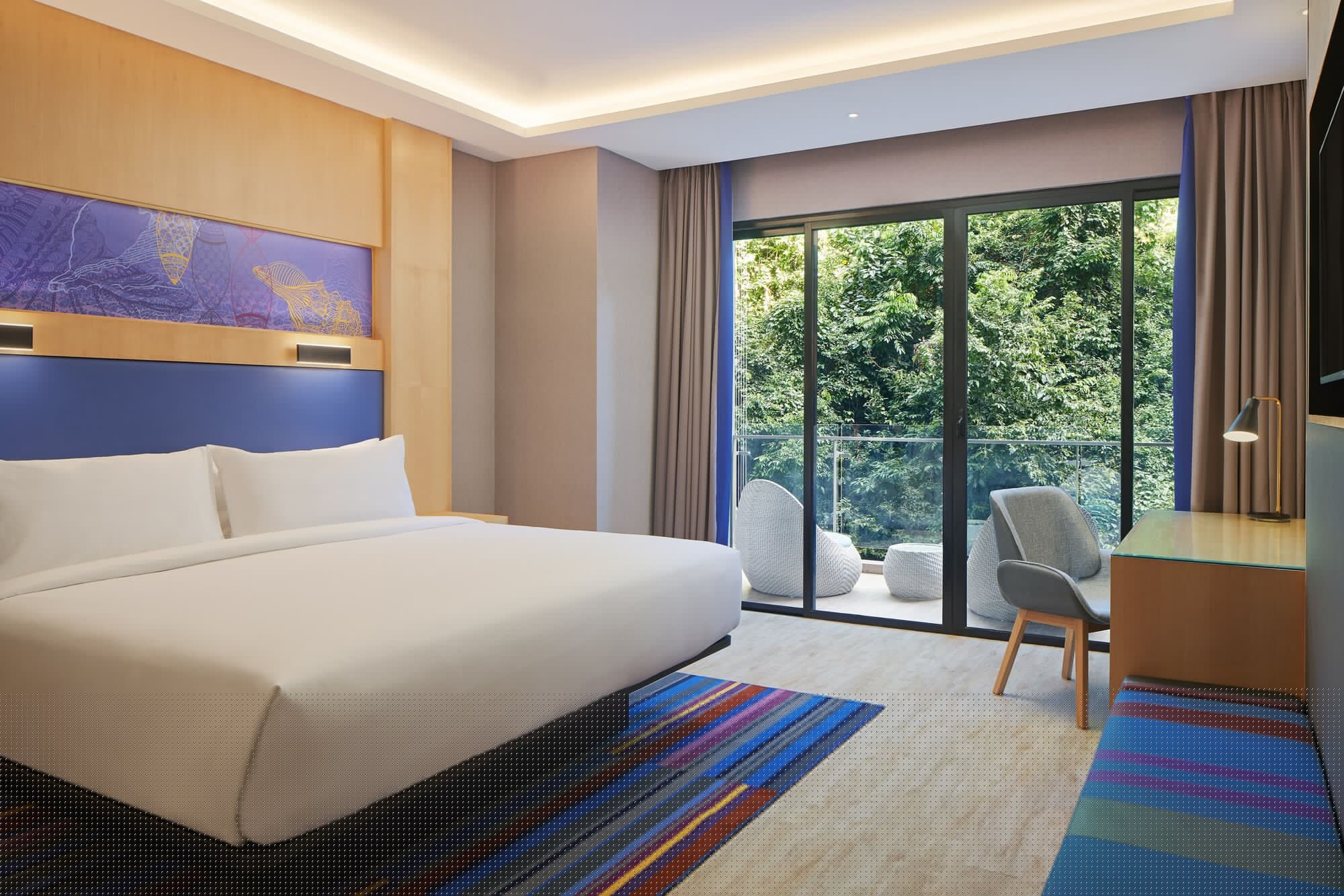 ROOM, TWIN BEDS, GARDEN VIEW, BALCONY