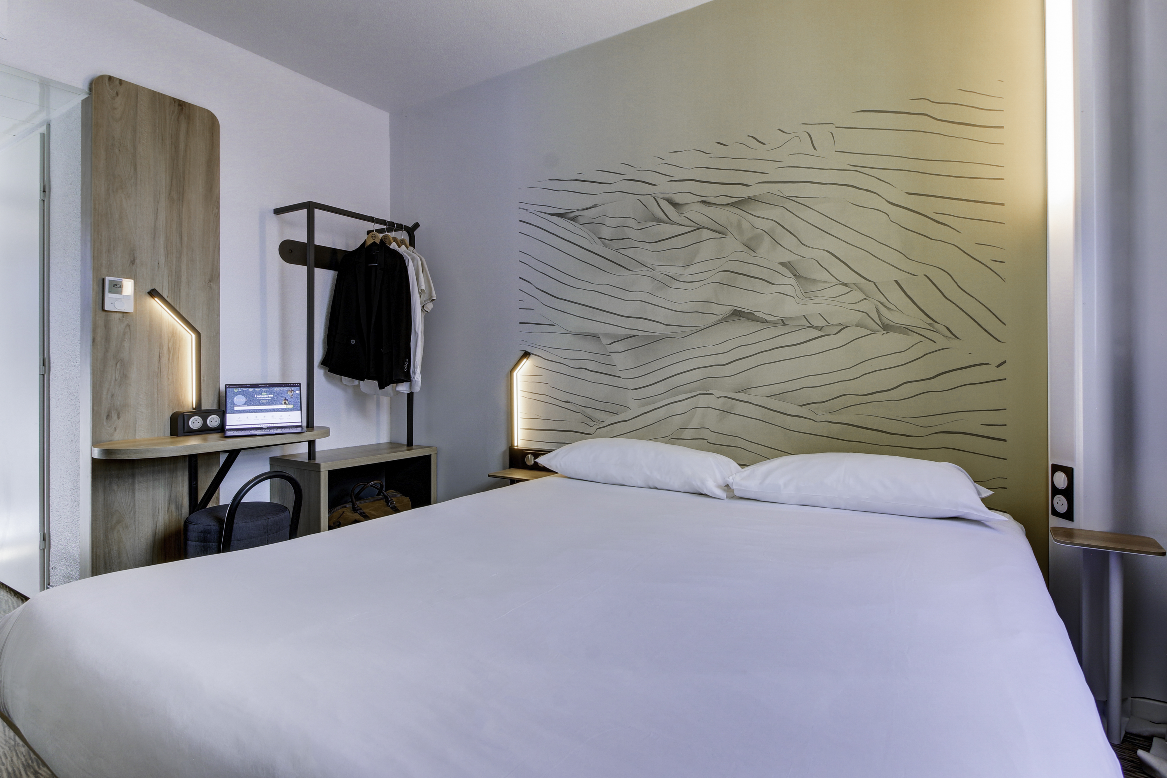 غرفة سوبيريور بسرير كوين، B&B Hotel Marseille Prado Velodrome 3/4