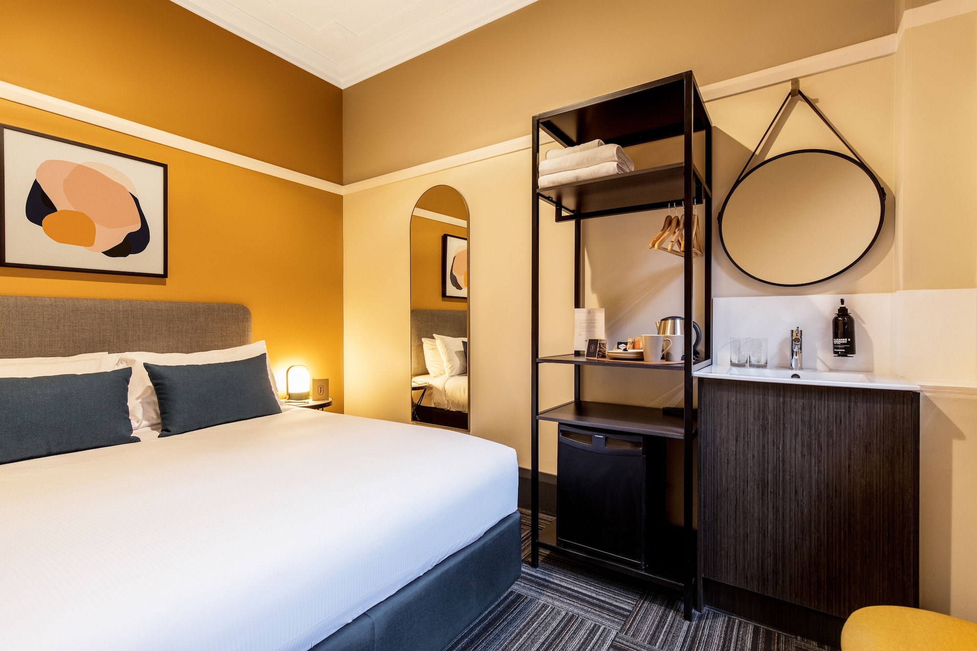 Compact, Double Bed, Shared Bathroom