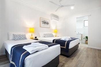 غرفة بسريرين منفصلين، Blue Heron Motel 2/2