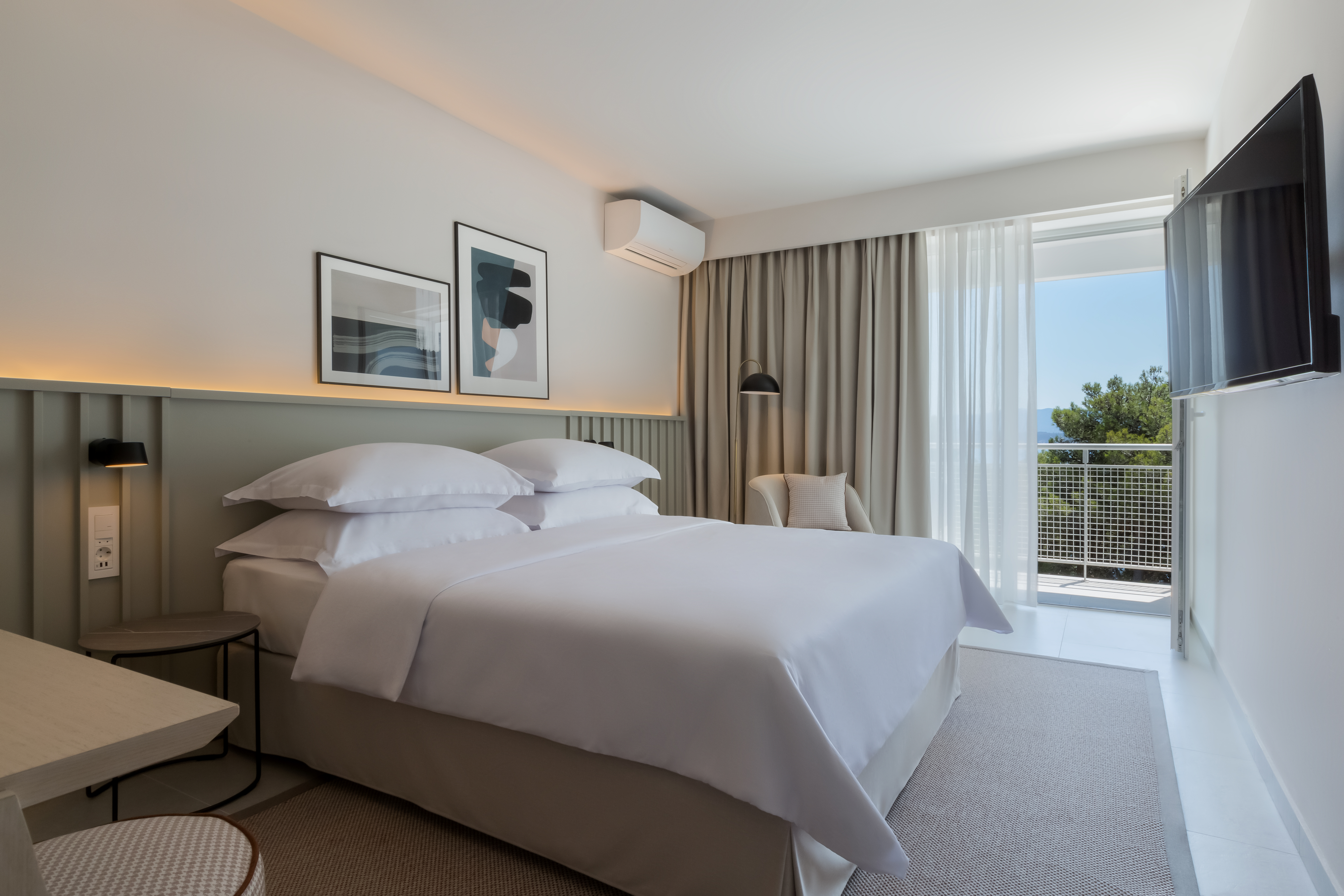 Standard, Single, Double Bed, Sea Side, Balcony