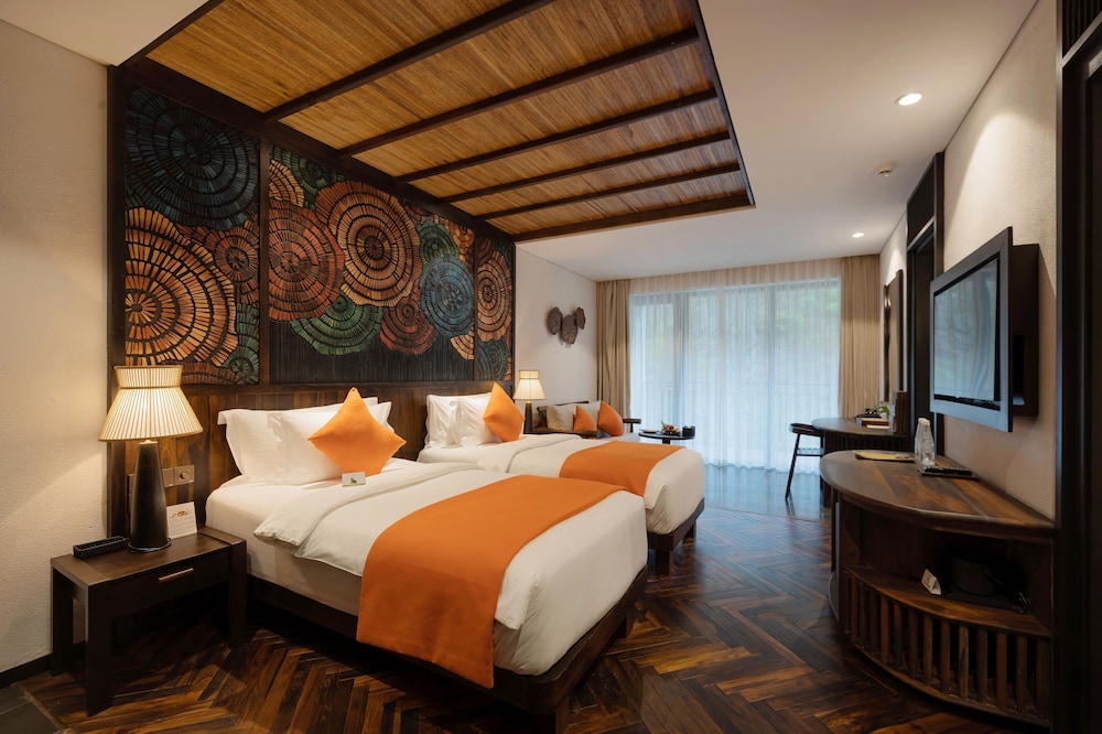 Deluxe Twin Room Garden View with Children Themed