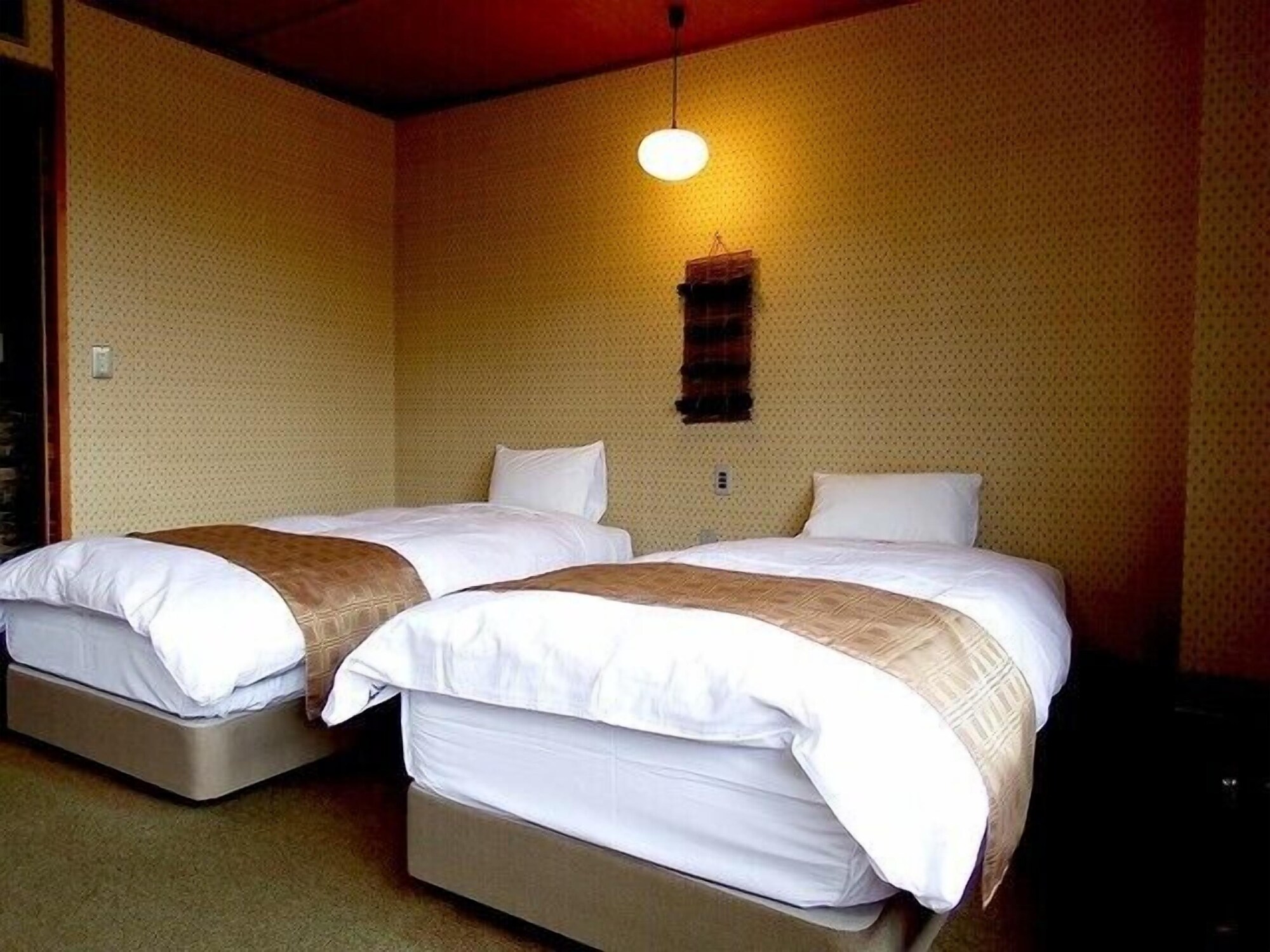 Japanese Western, Ocean, Twin Beds, 4 Futon Beds, Mountain View