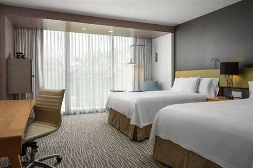 Beach, Club, 2 Double Beds