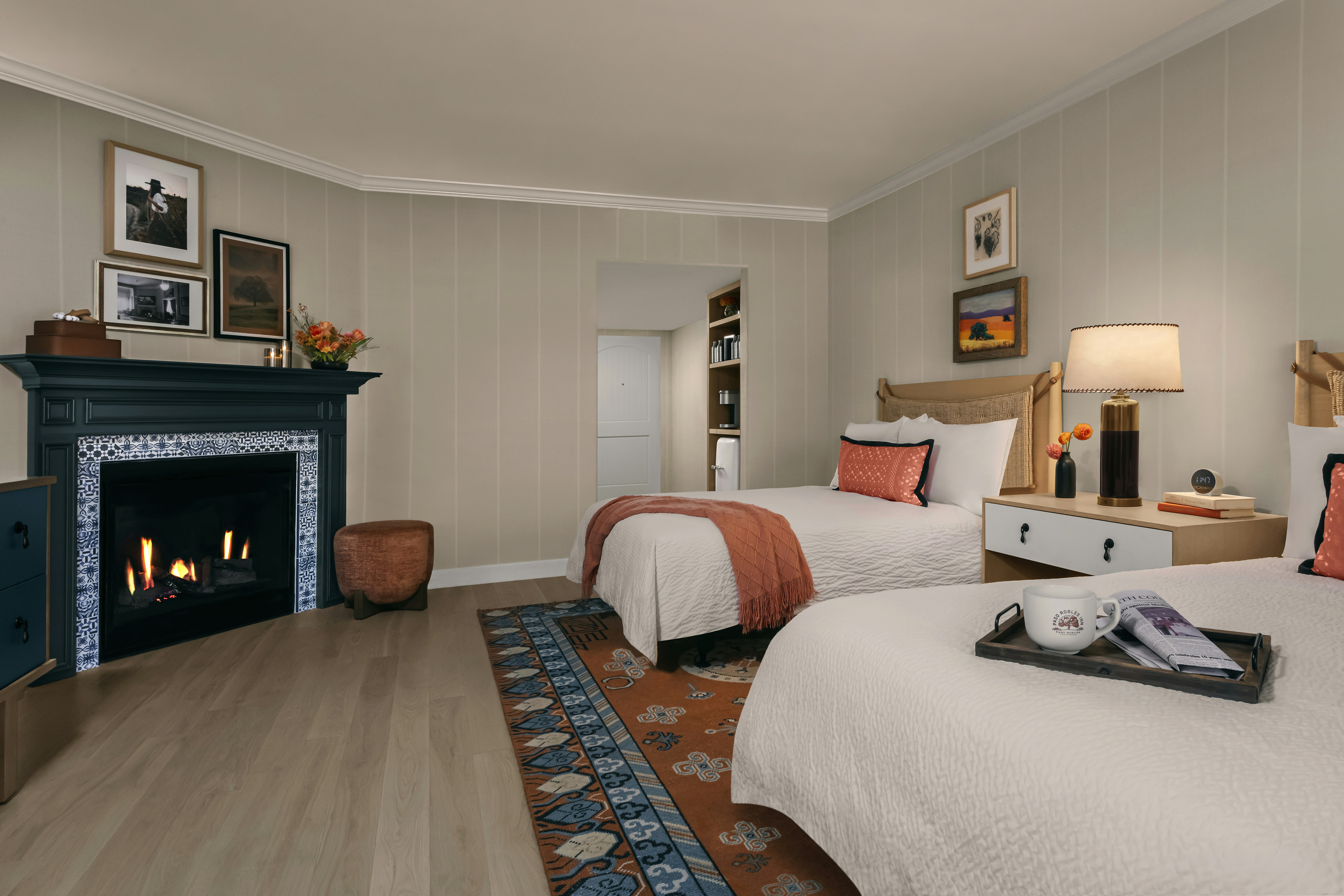 Garden, Suite, 2 Double Beds, Accessible
