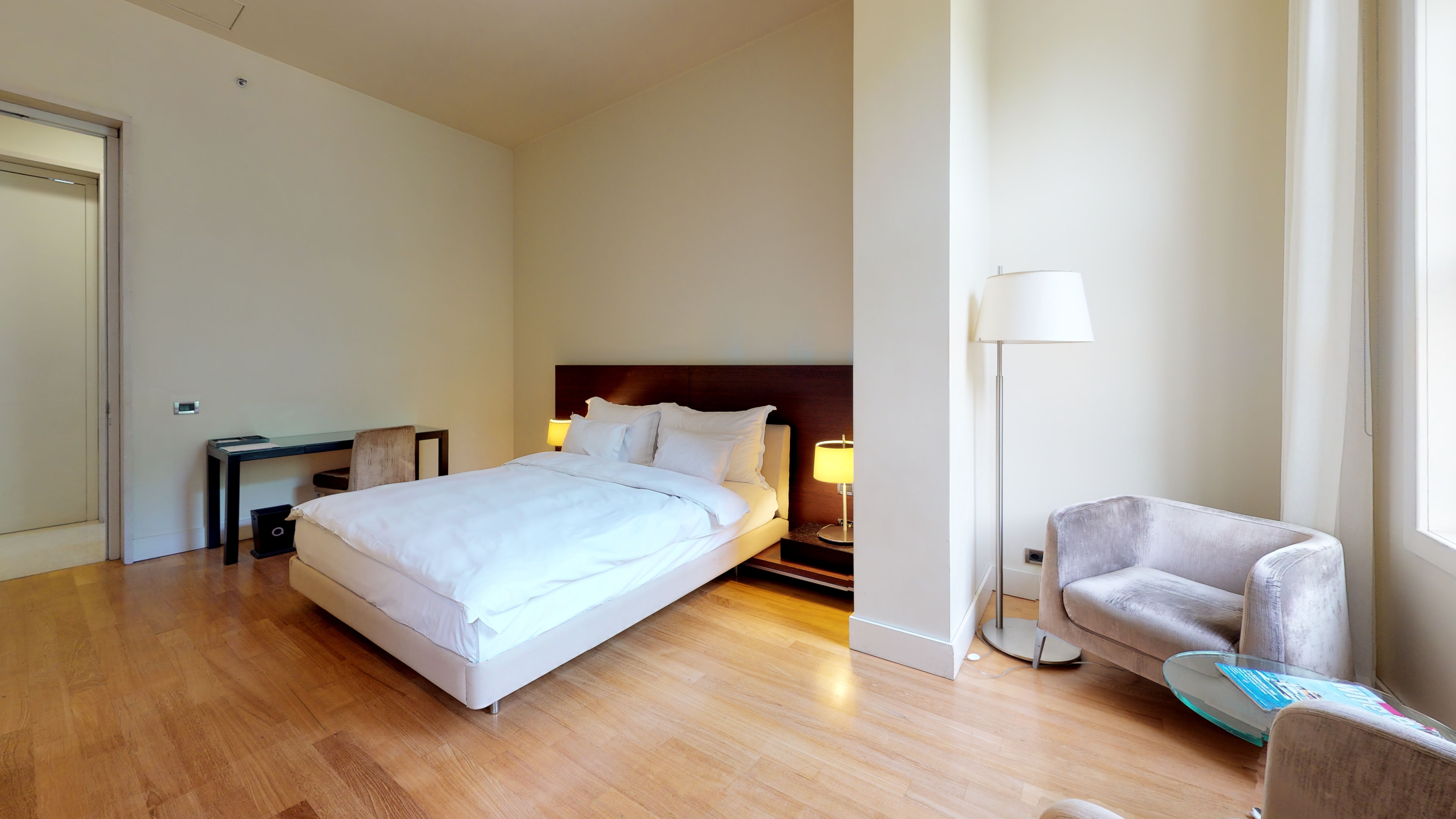Deluxe, Double Bed, Park View
