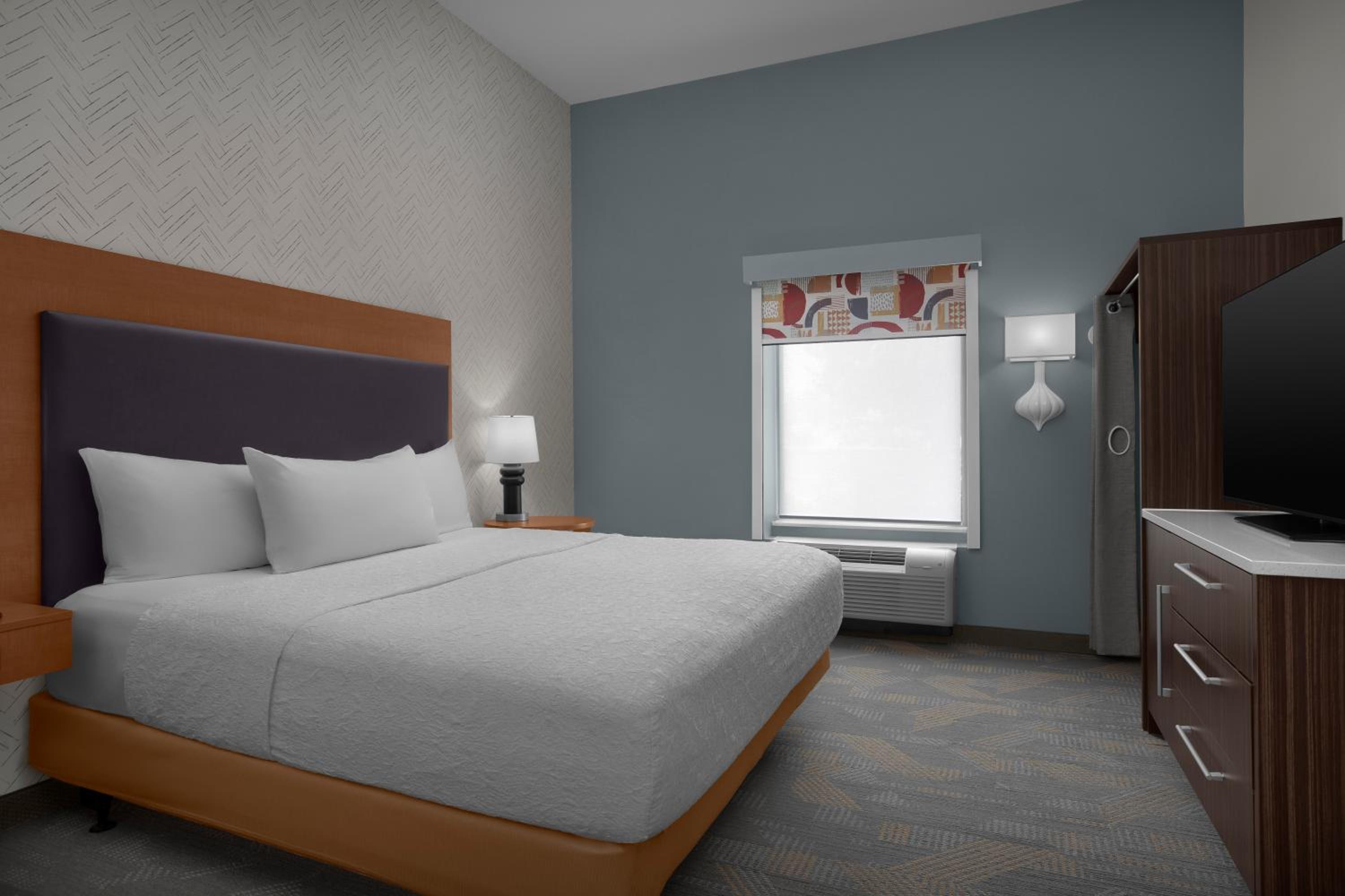 جناح بسرير كينج بغرفة نوم واحدة مع أريكة، Home2 Suites By Hilton Denver International Airport 2/7