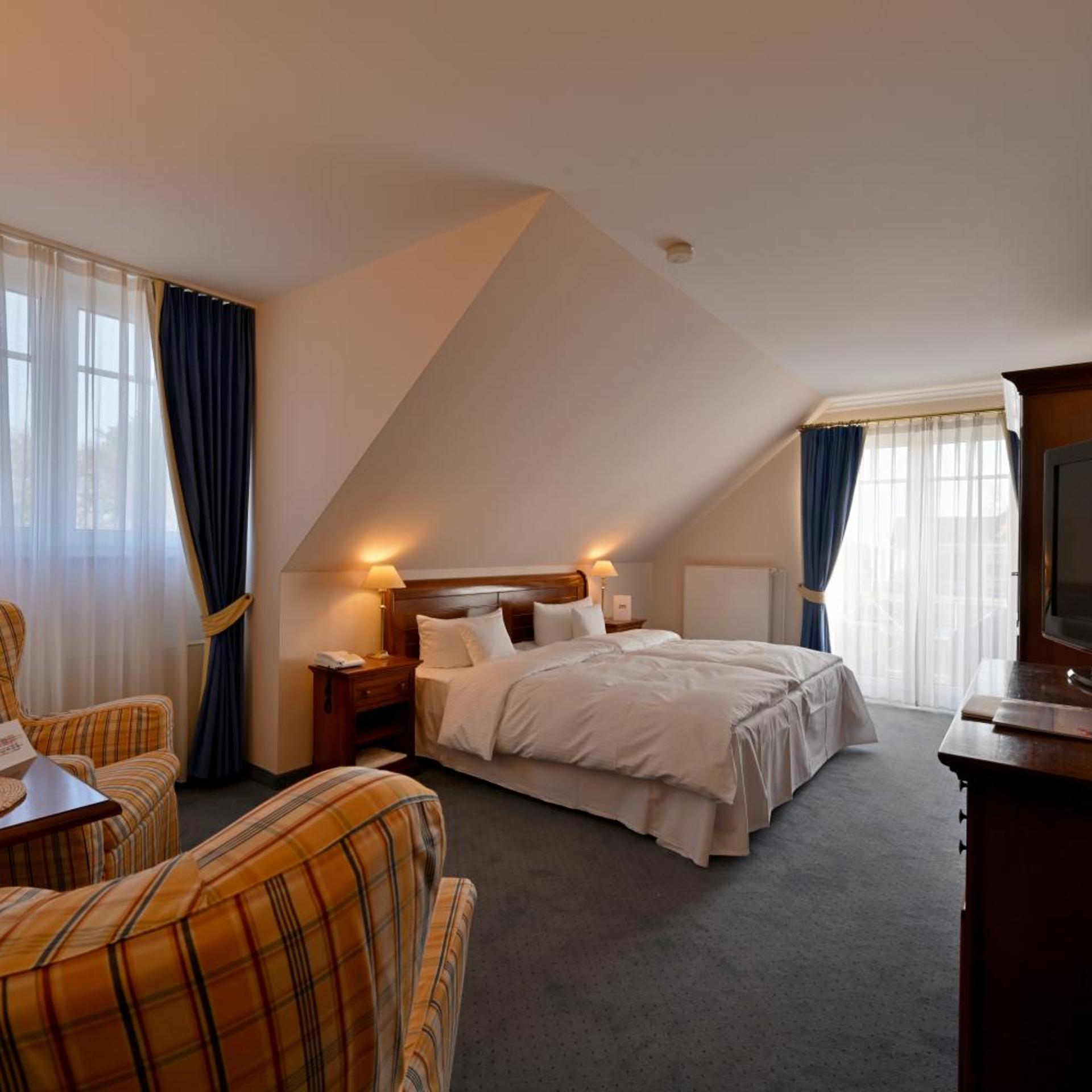 غرفة كبيرة بسرير مزدوج، Hotel Meerlust 2/8