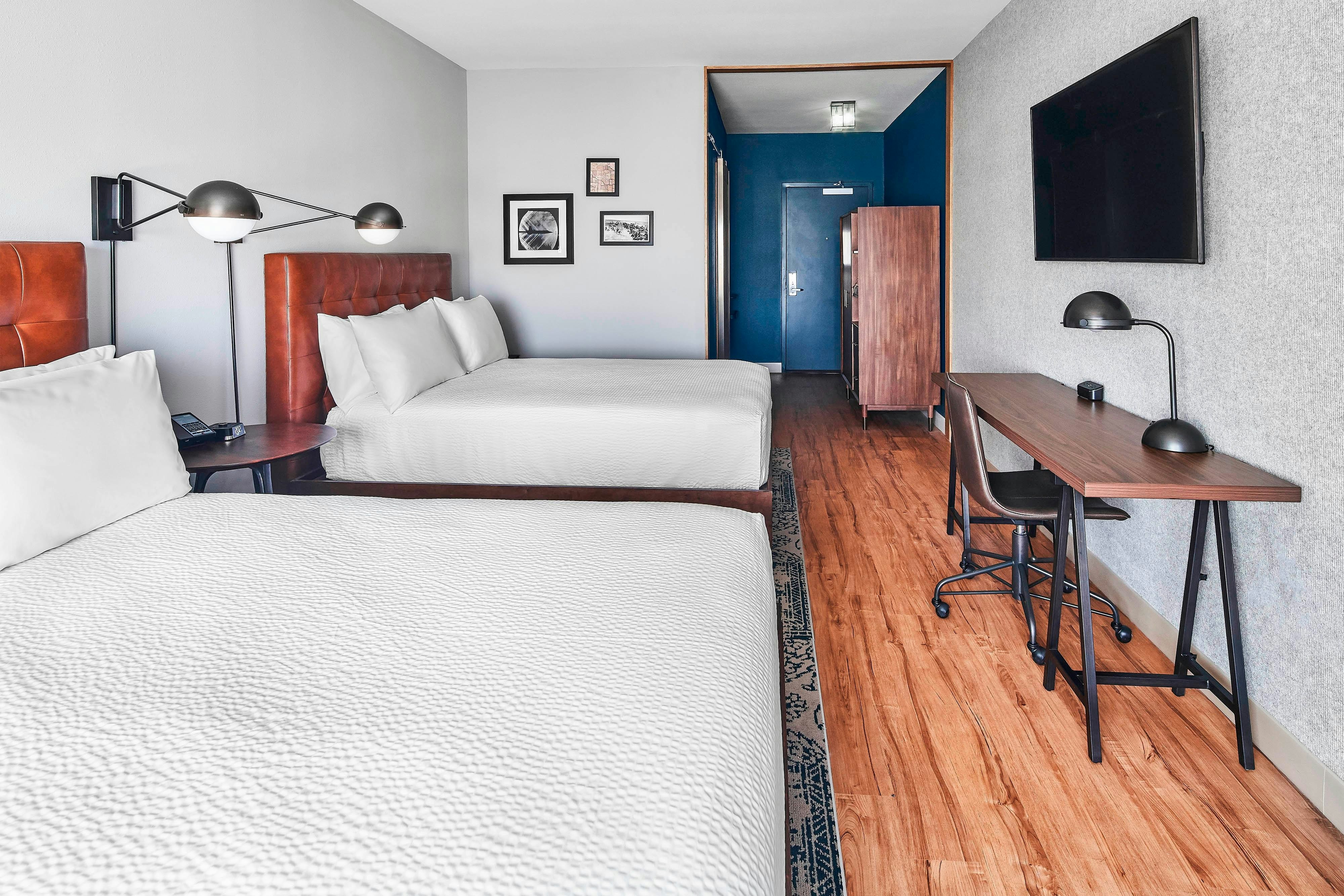 غرفة بسريرين كوين