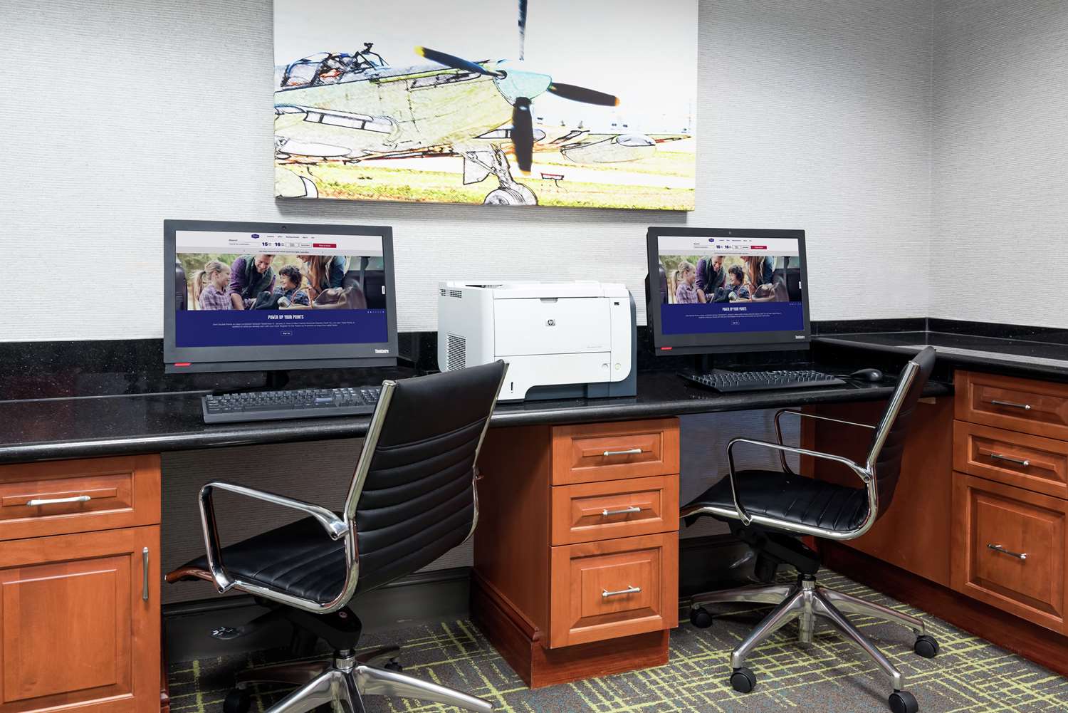 work area