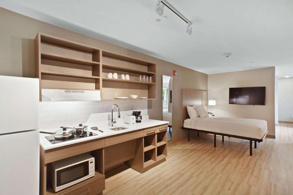 غرفة ديلوكس بسريرين كوين، Extended Stay America Premier Suites - Providence - East Providence 6/10