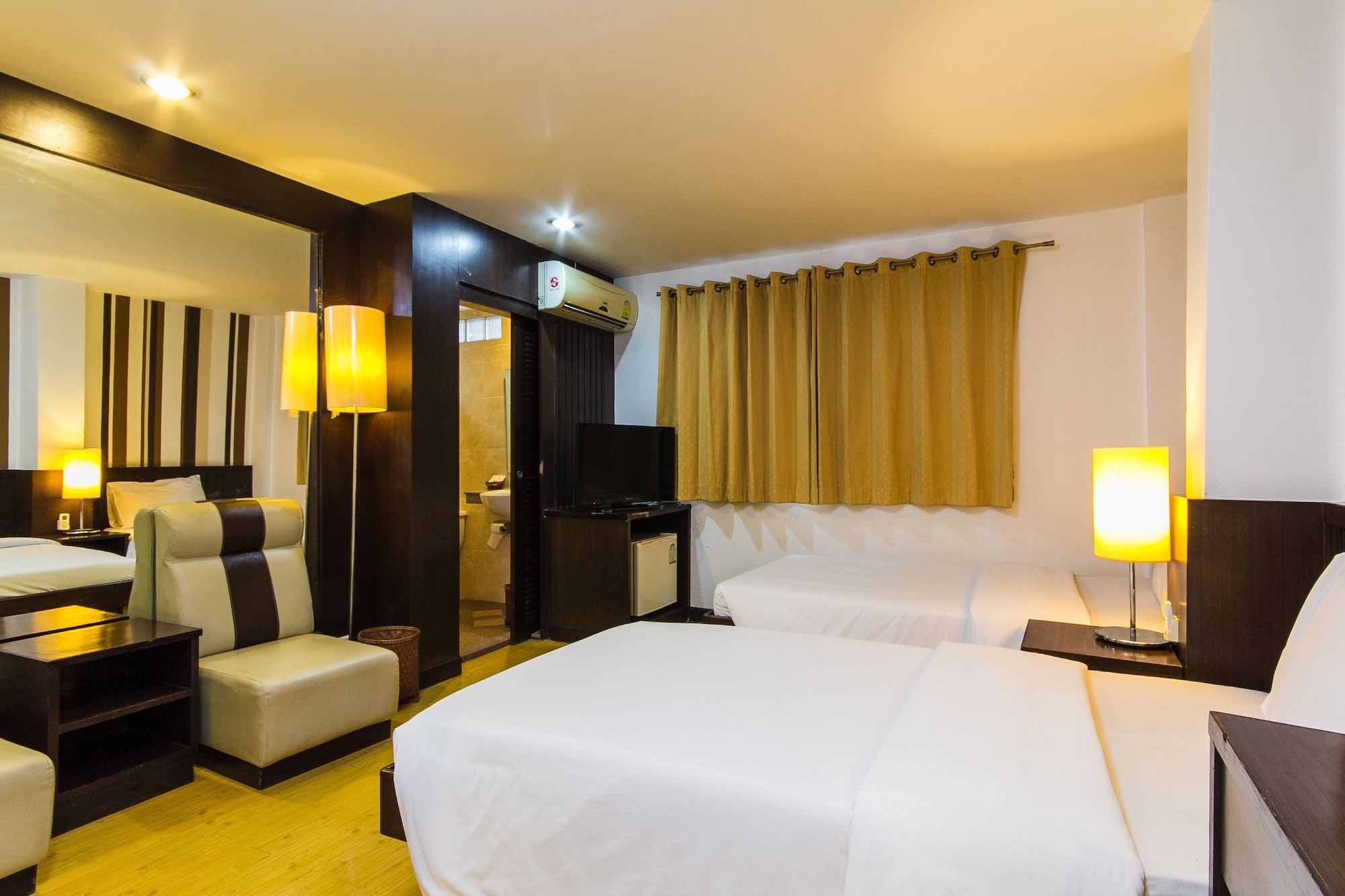 غرفة قياسية بسرير فردي، Roma Hotel 3/4