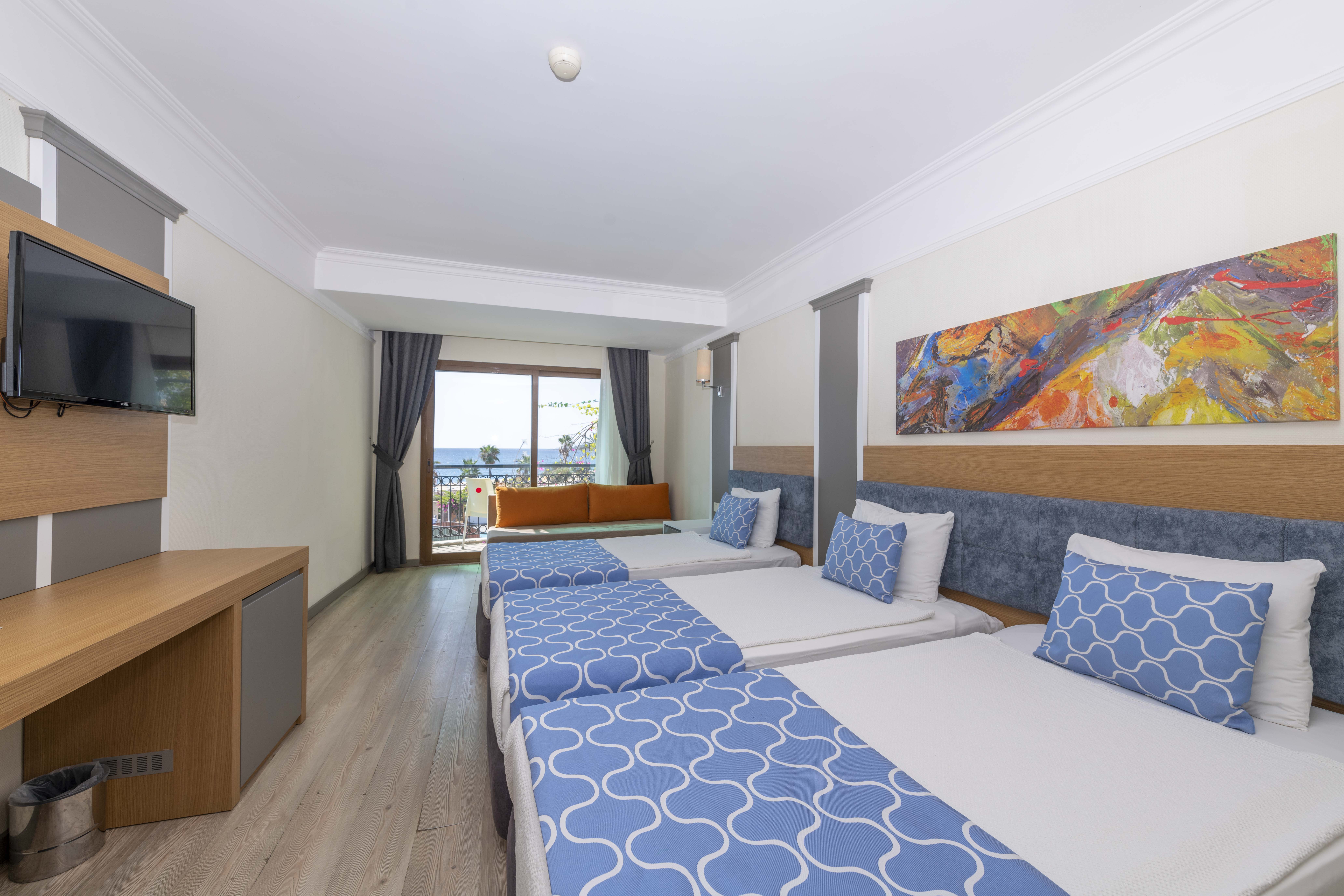 Room, Single, Double Bed, Land View