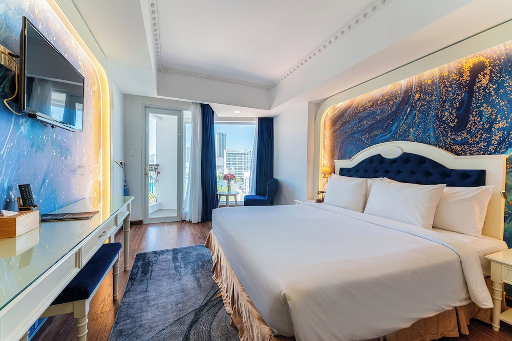 غرفة ديلوكس بسرير كوين بإطلالة على المدينة، Isena Nha Trang Hotel 8/10