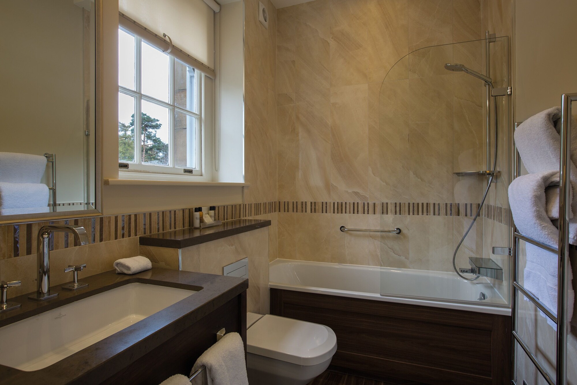 غرفة كلاسيكية بسرير مزدوج، Crathorne Hall Hotel 6/8
