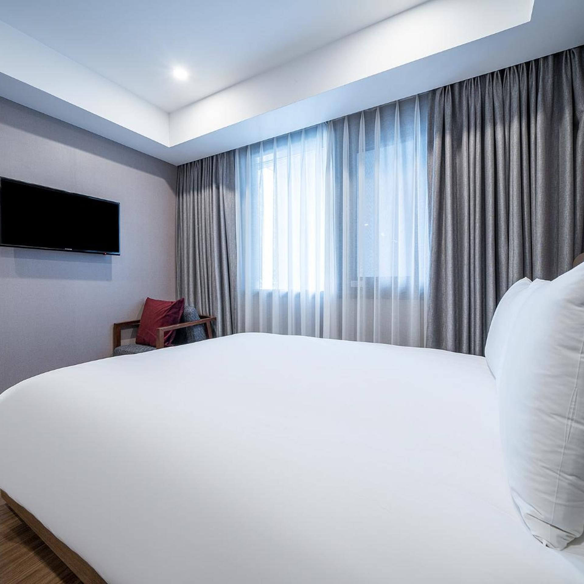 غرفة بزنس بسرير مزدوج بدون إطلالة، Busan Business Hotel 3/7