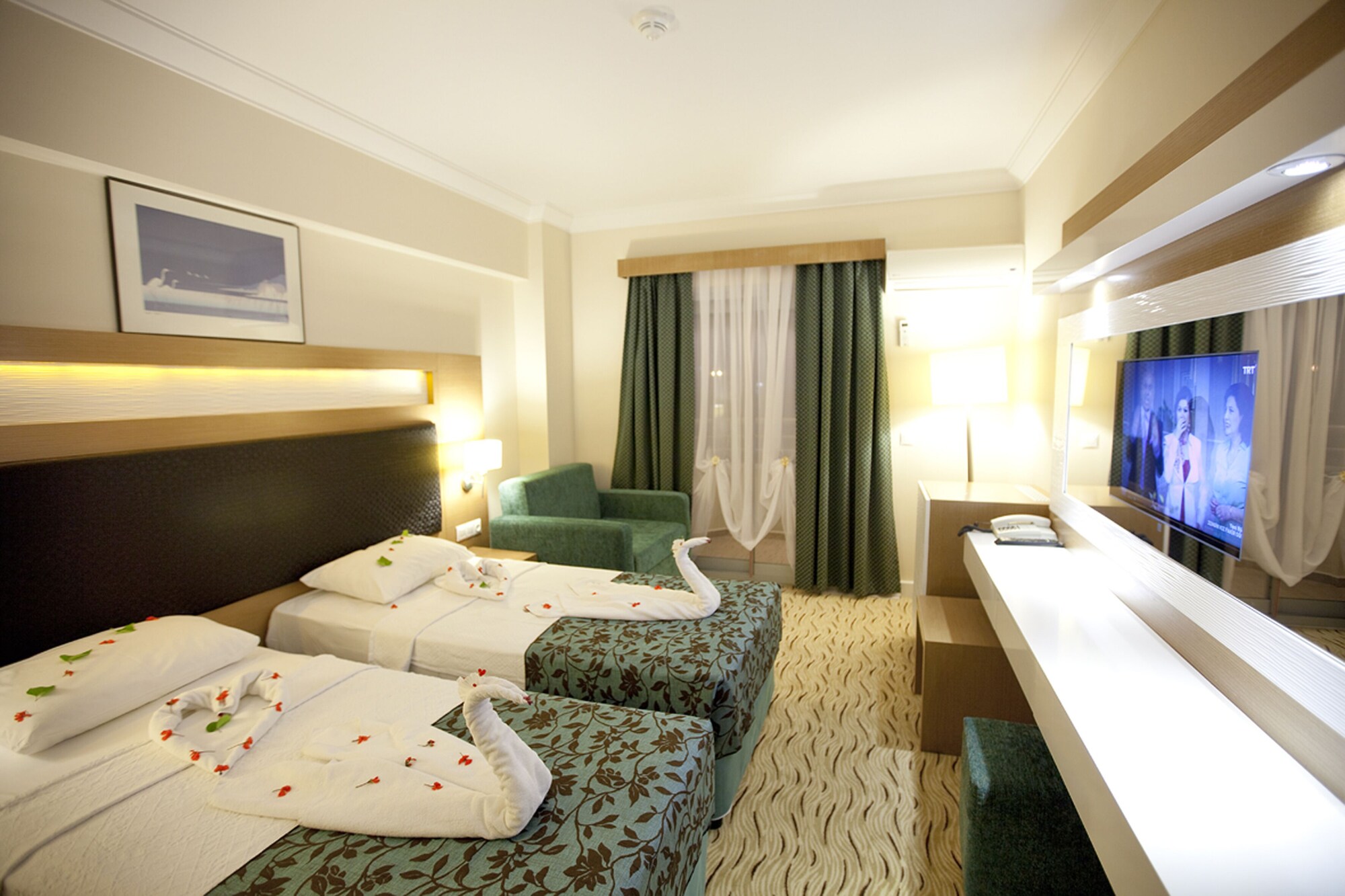 غرفة قياسية بسريرين منفصلين، Marbel Hotel 4/10