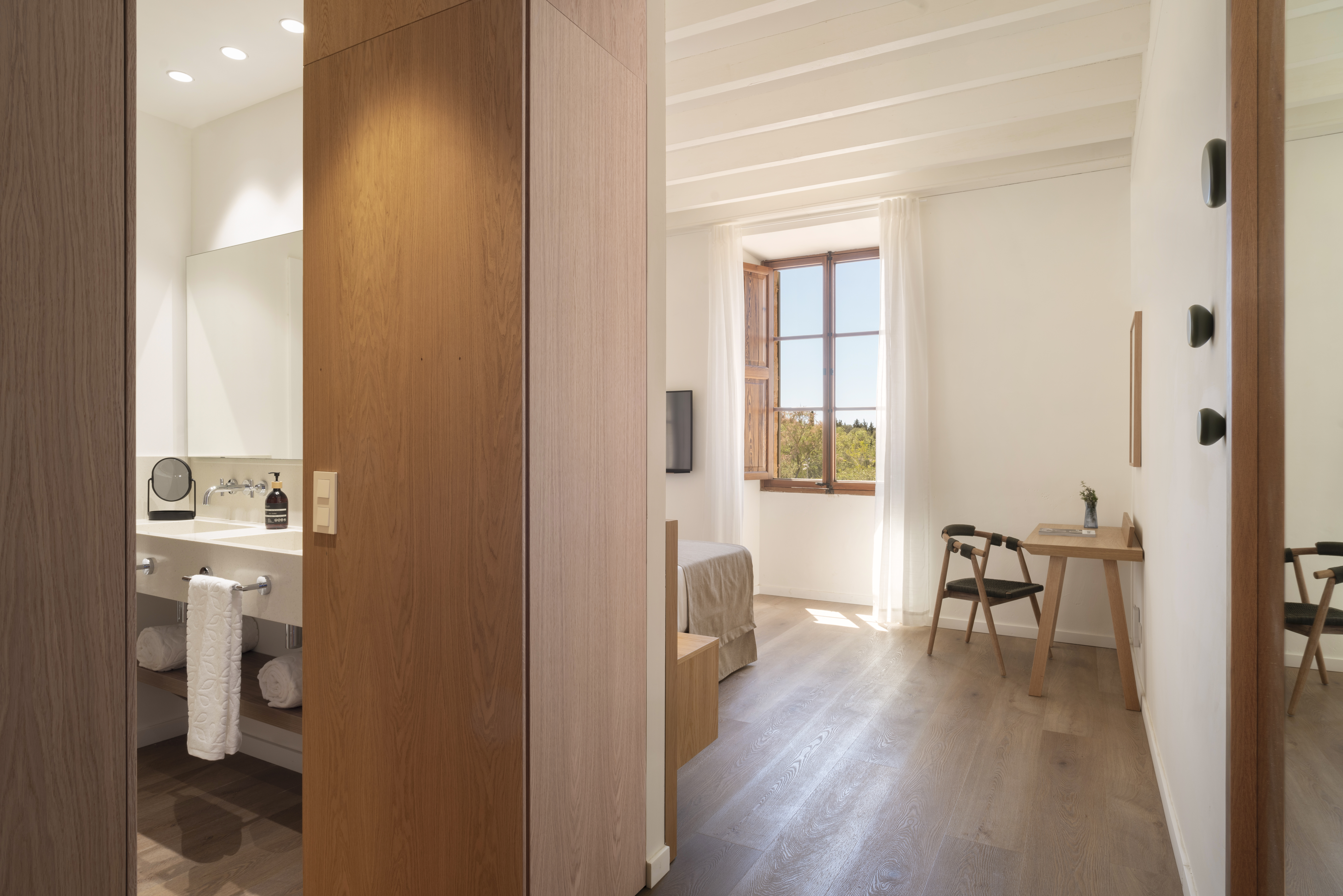 غرفة سوبيريور بسرير مزدوج بشرفة، Es Figueral Nou Hotel Rural & Spa - Adults Only +12 3/3
