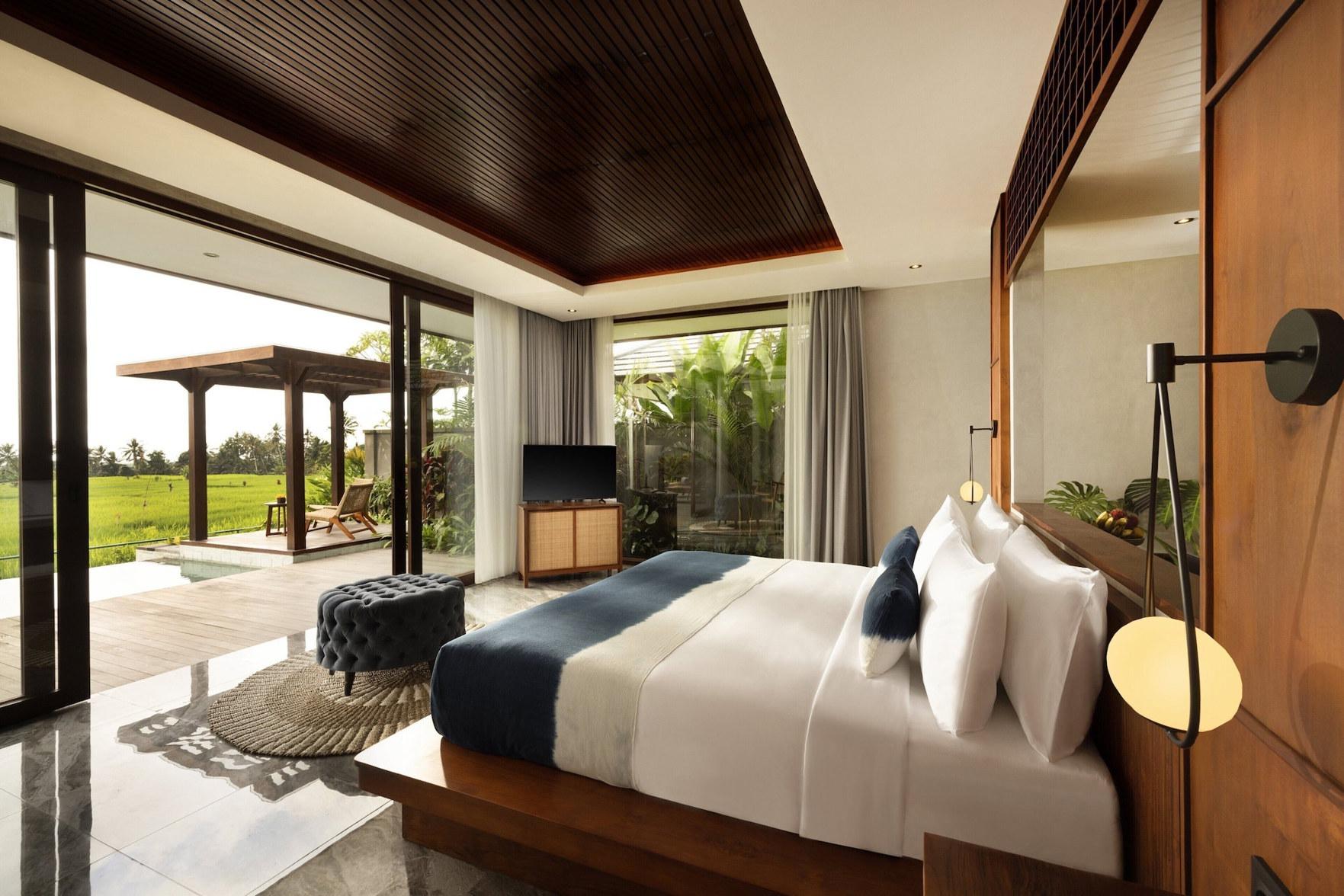 Duplex, Pool, Villa, Double Bed, Rice Field View