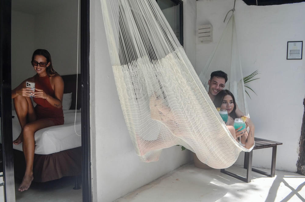Lobby at Siesta Fiesta Hotel, PLAYA DEL CARMEN
