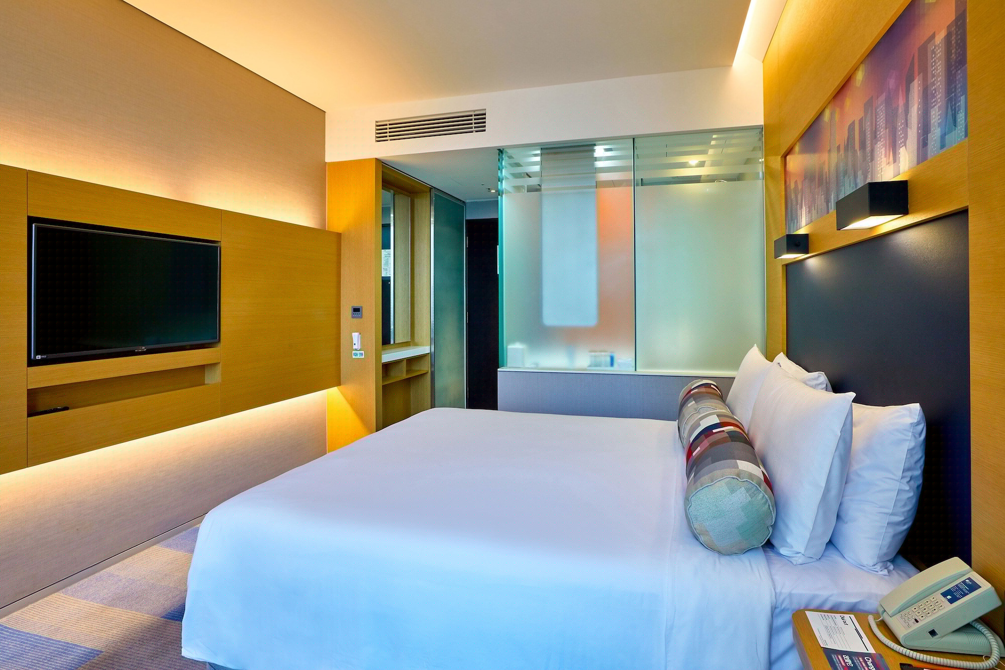 Aloft, Urban, King Bed, City View، Aloft Gangnam Seoul 2/5