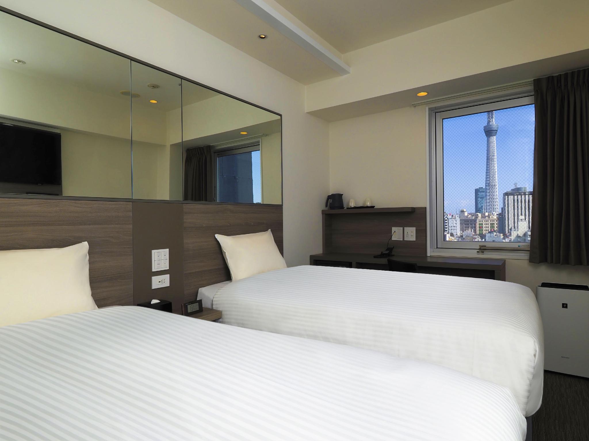 Standard, Twin Beds, Tokyo Sky Tree View, Twin Towers View