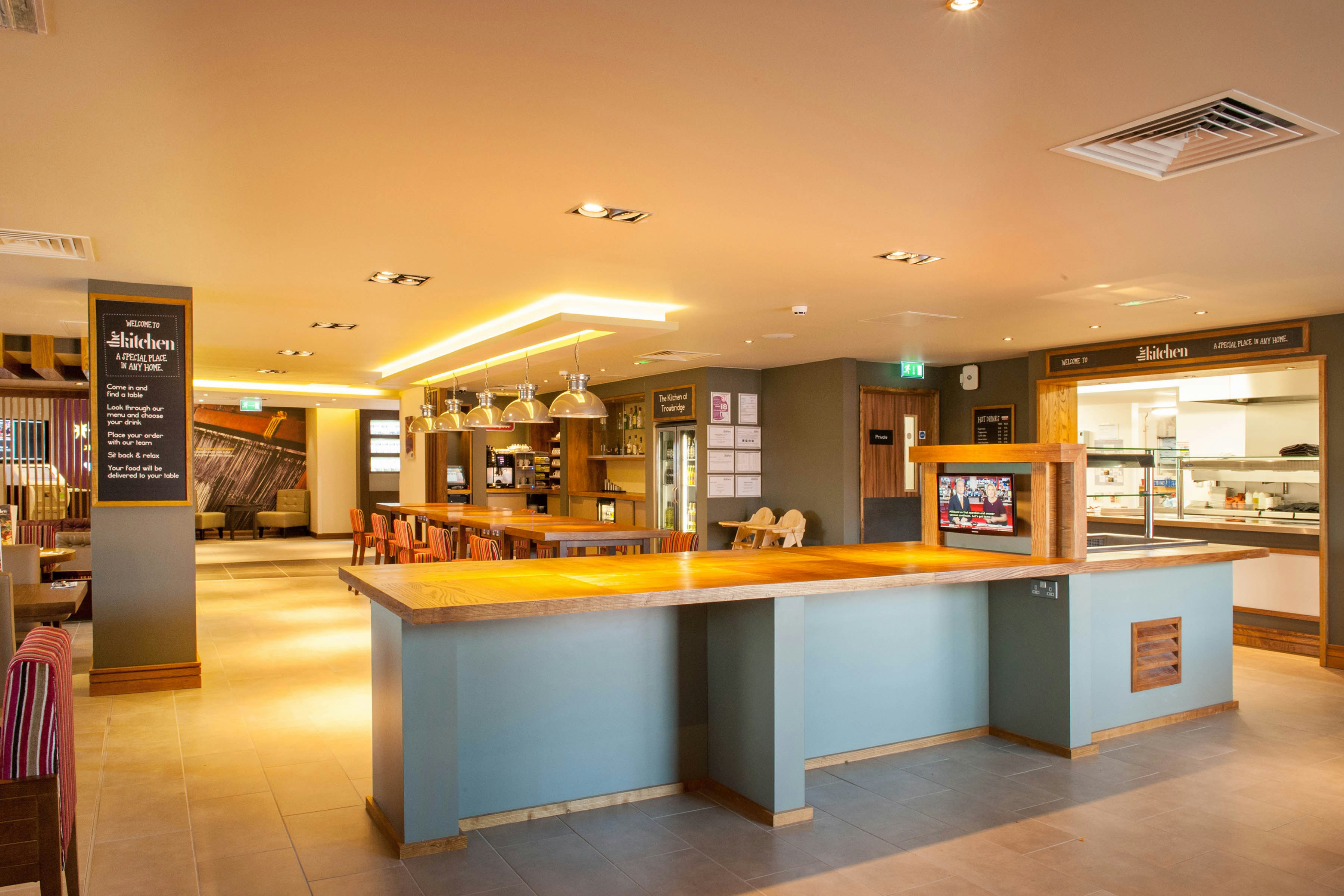 Lobby at Premier Inn Trowbridge, TROWBRIDGE