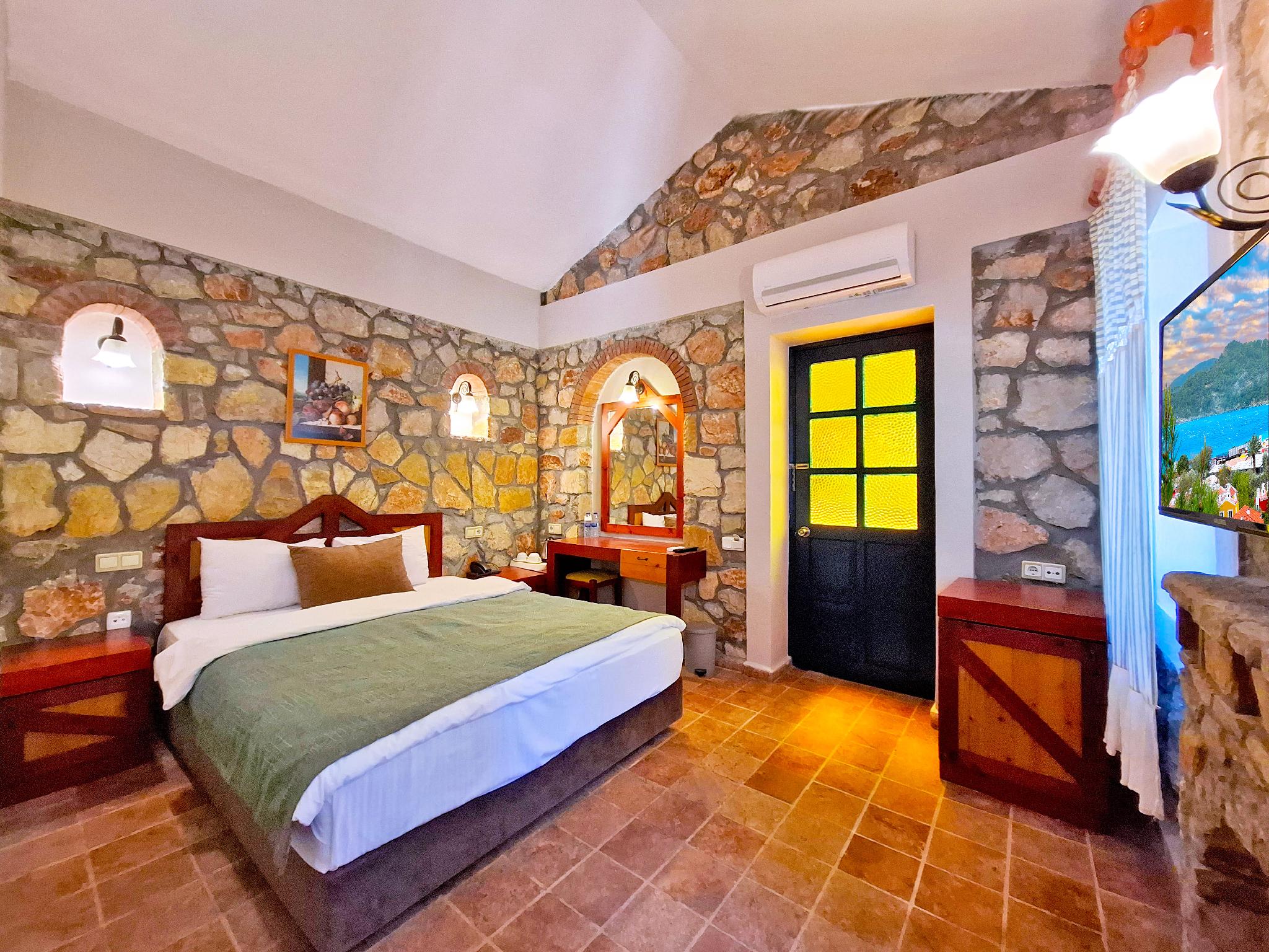 Design, Stone, Double Bed, Sea View, Balcony