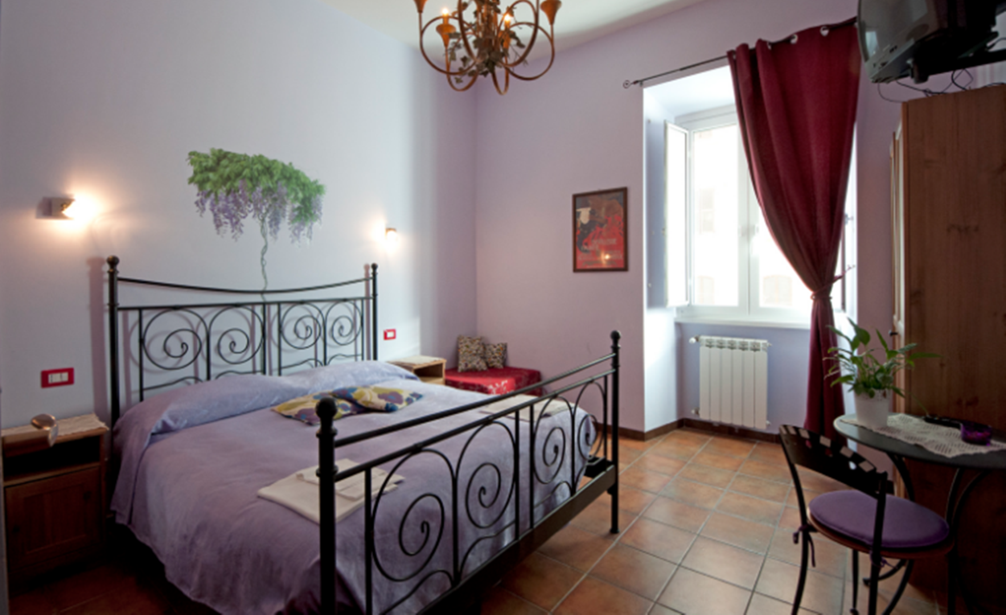 غرفة ثلاثية، Bed And Breakfast Rhome86 2/2