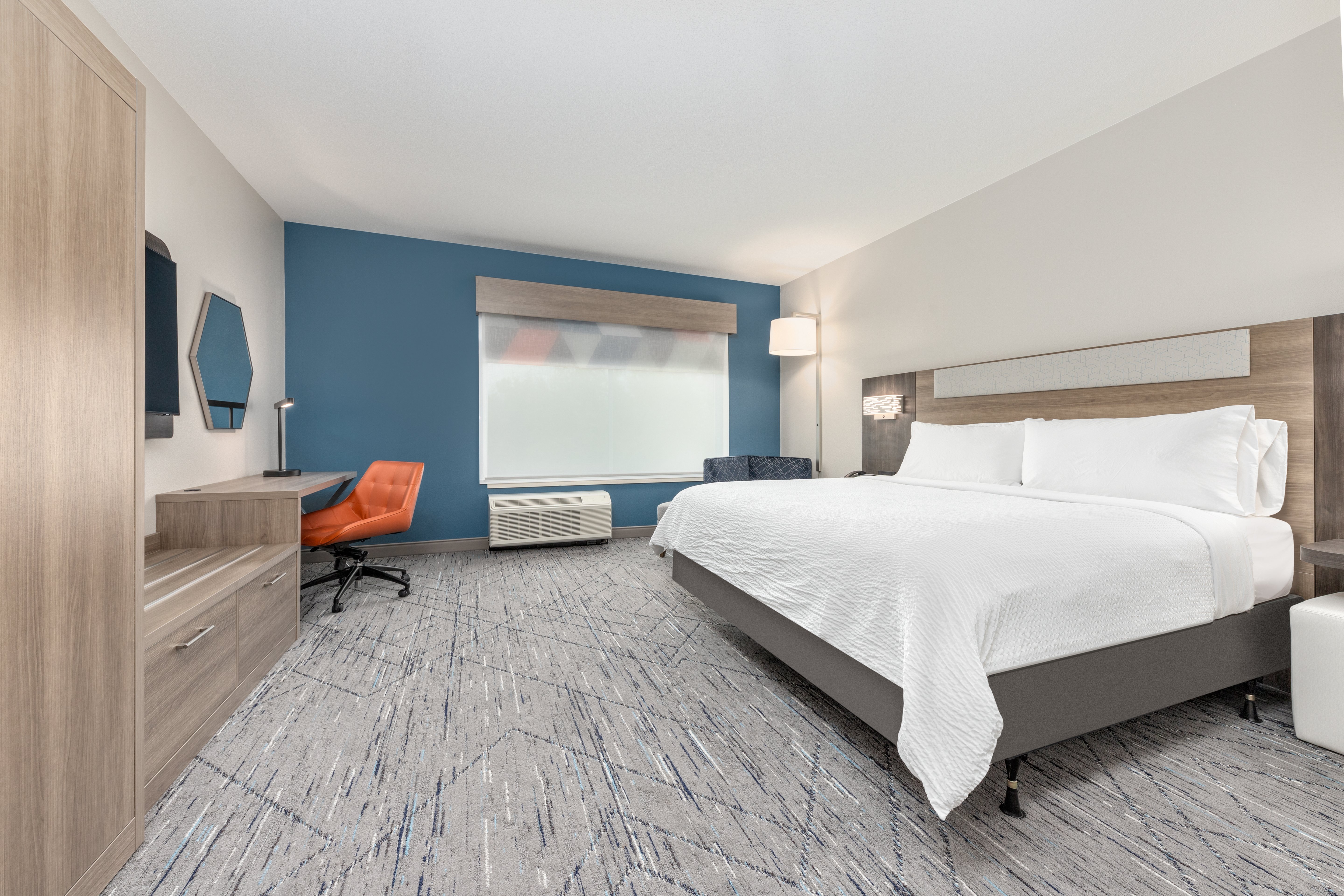 غرفة قياسية بسرير كينج لذوي الإعاقة، Holiday Inn Express & Suites Austin Airport East 3/8