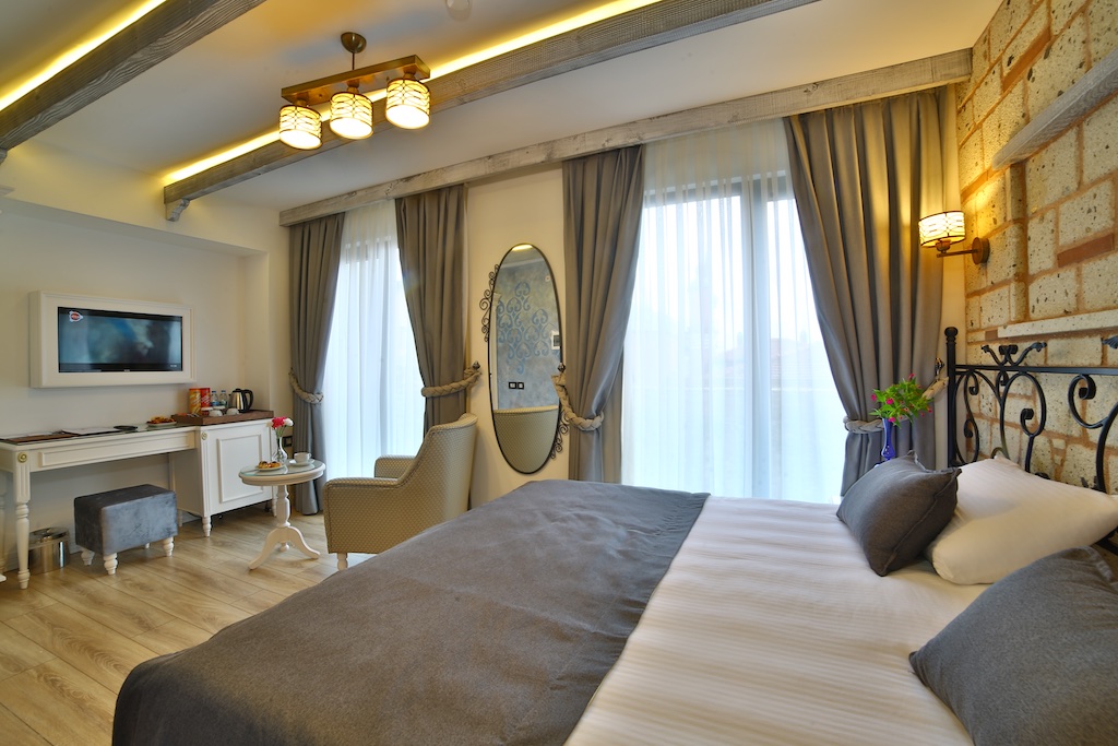 غرفة ديلوكس بسرير مزدوج، Yilsam Sultanahmet Hotel 6/8
