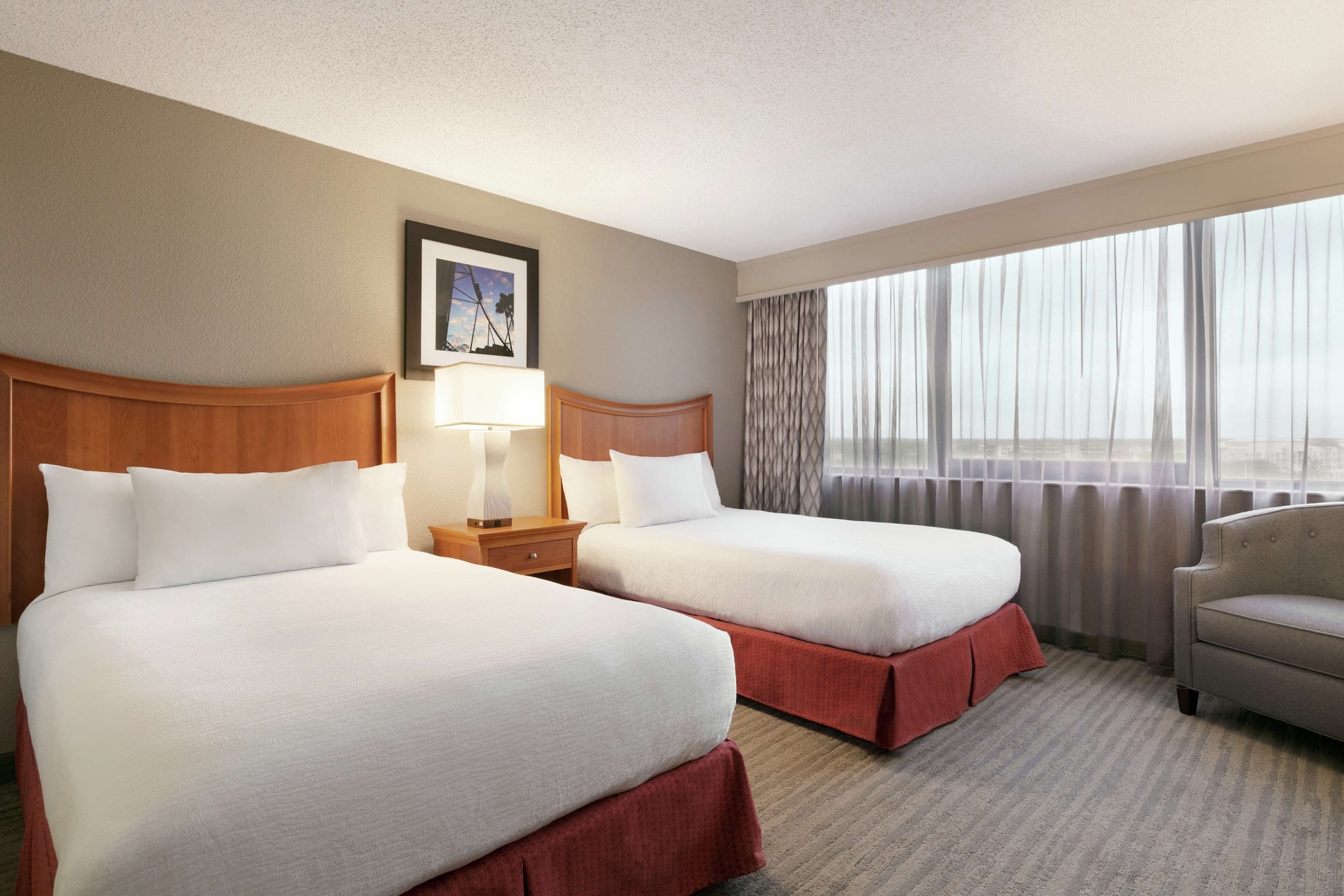 SUITE, 2 DOUBLE BEDS, CORNER