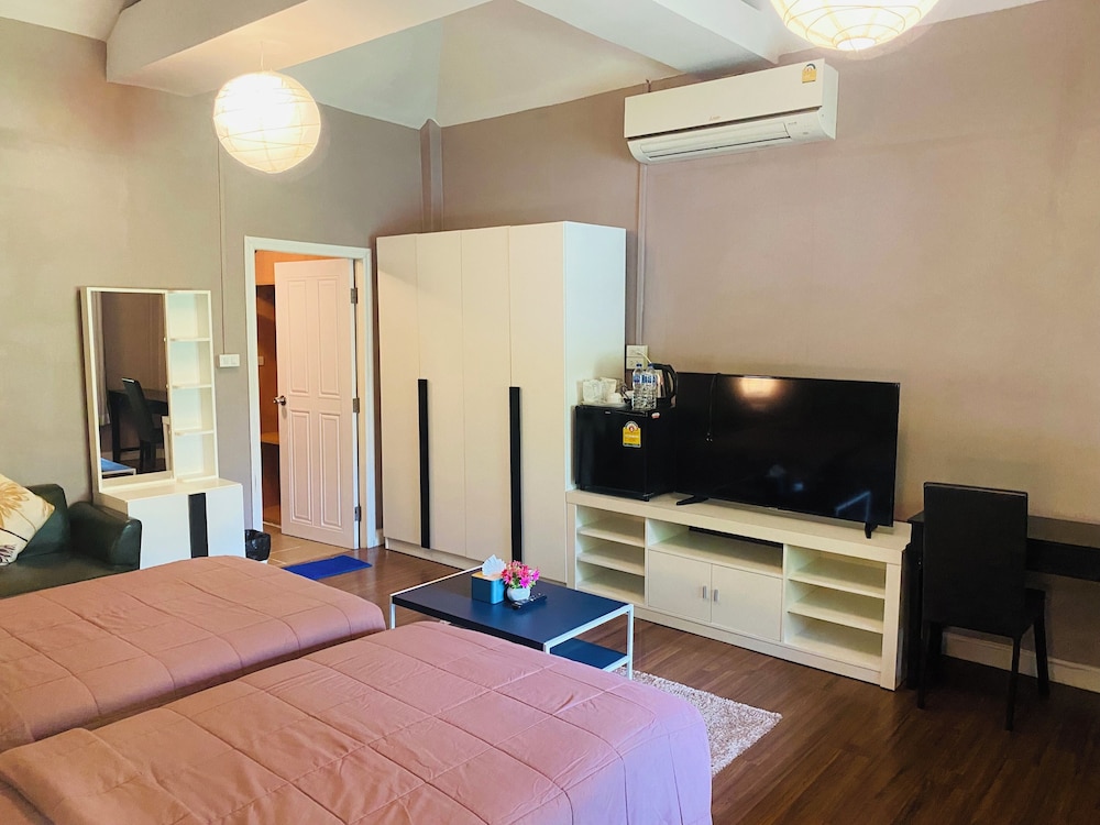 غرفة ديلوكس بسريرين منفصلين بشرفة، Bella Vista Beach Resort Koh Lipe 8/10